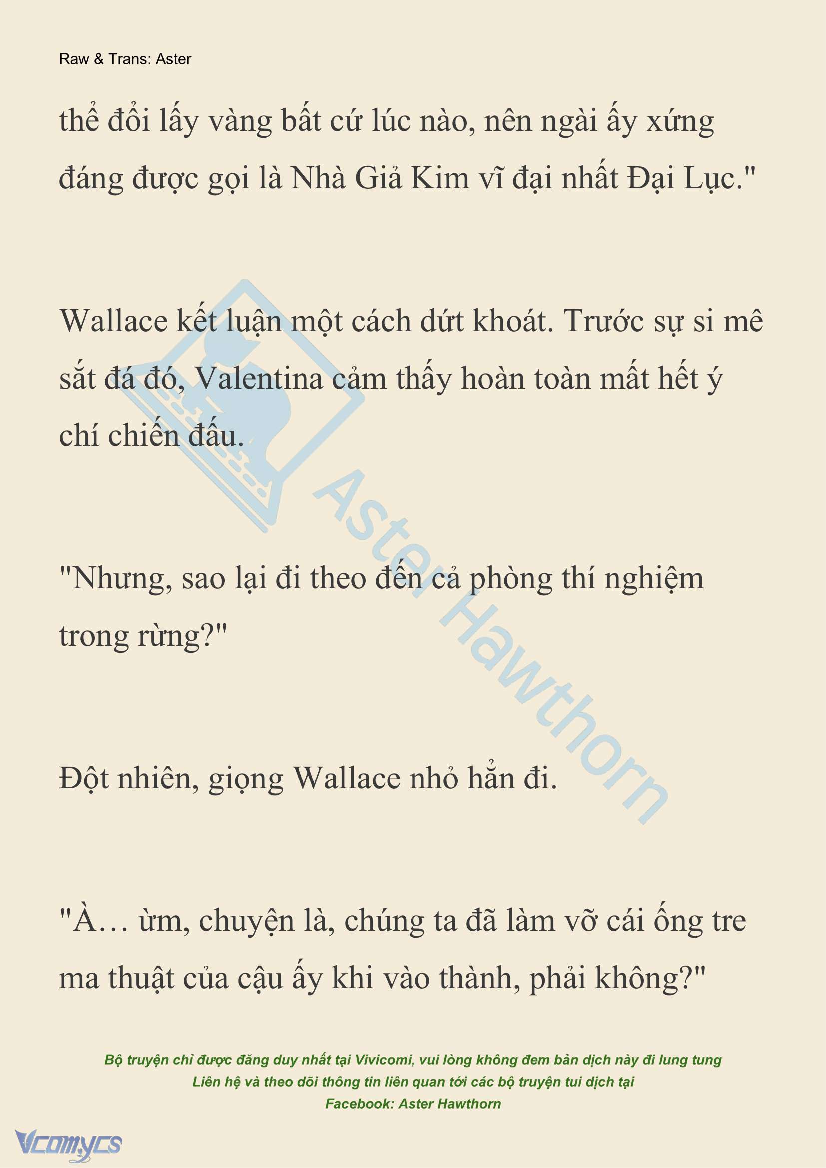 [NOVEL] Thiên Đường Của Valentina Chap 101 - Trang 2
