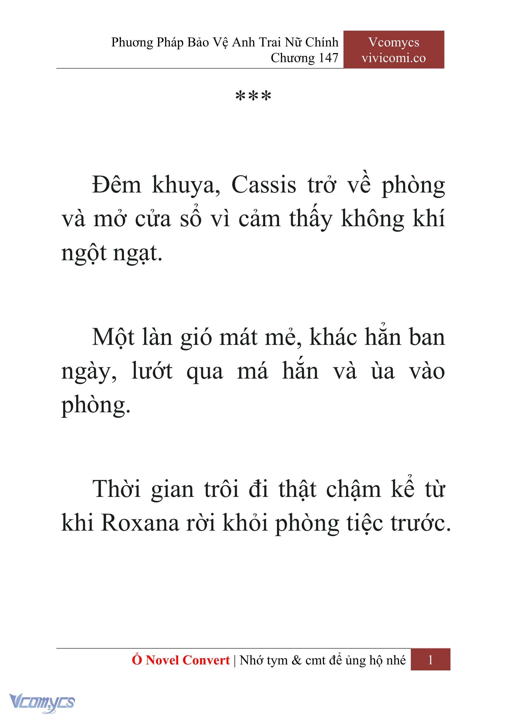 [Novel] Phương Pháp Bảo Vệ Anh Trai Nữ Chính Chap 147 - Trang 2