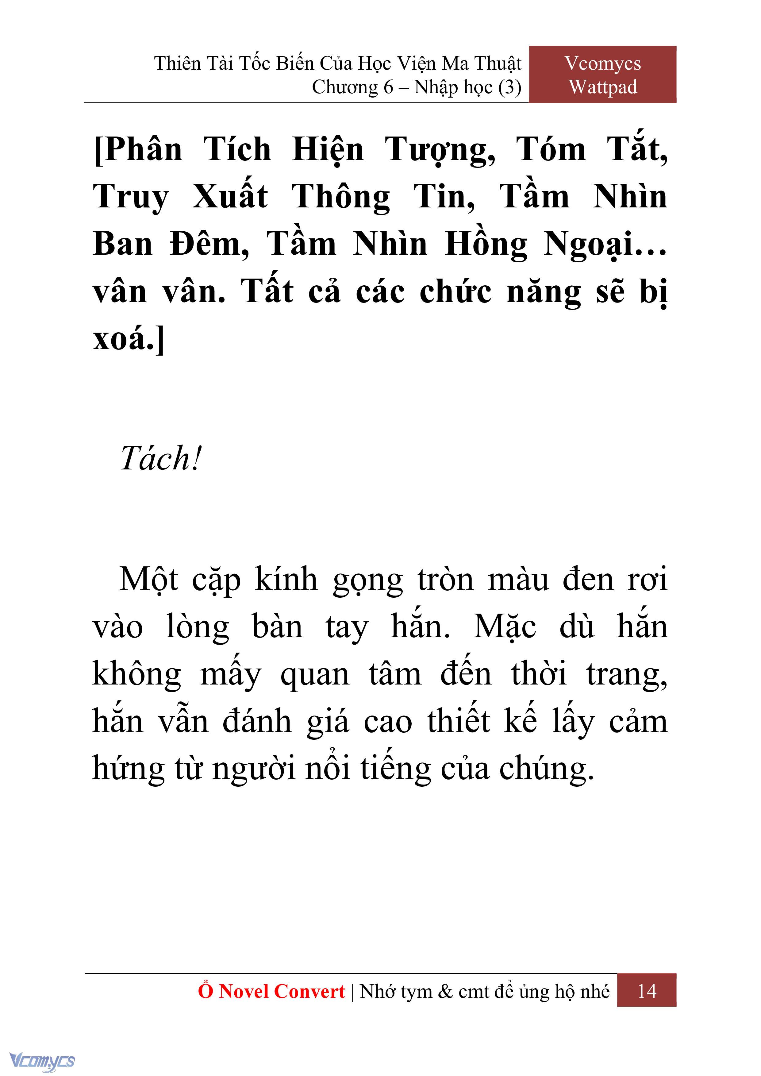 [Novel] Thiên Tài Tốc Biến Của Học Viện Ma Thuật Chap 6 - Trang 2