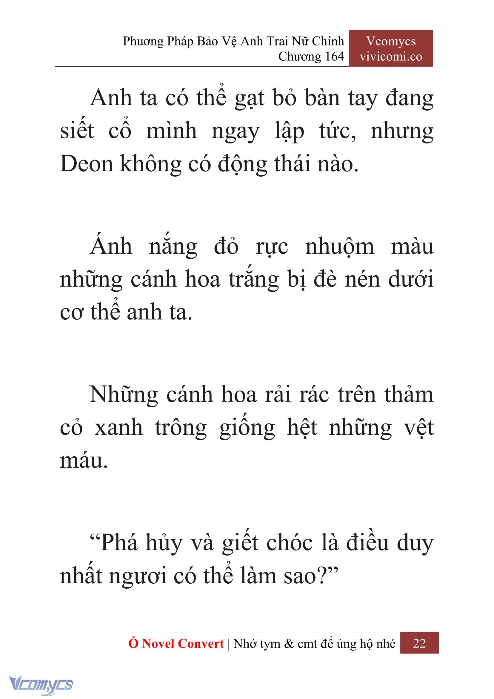 [Novel] Phương Pháp Bảo Vệ Anh Trai Nữ Chính Chap 164 - Trang 2