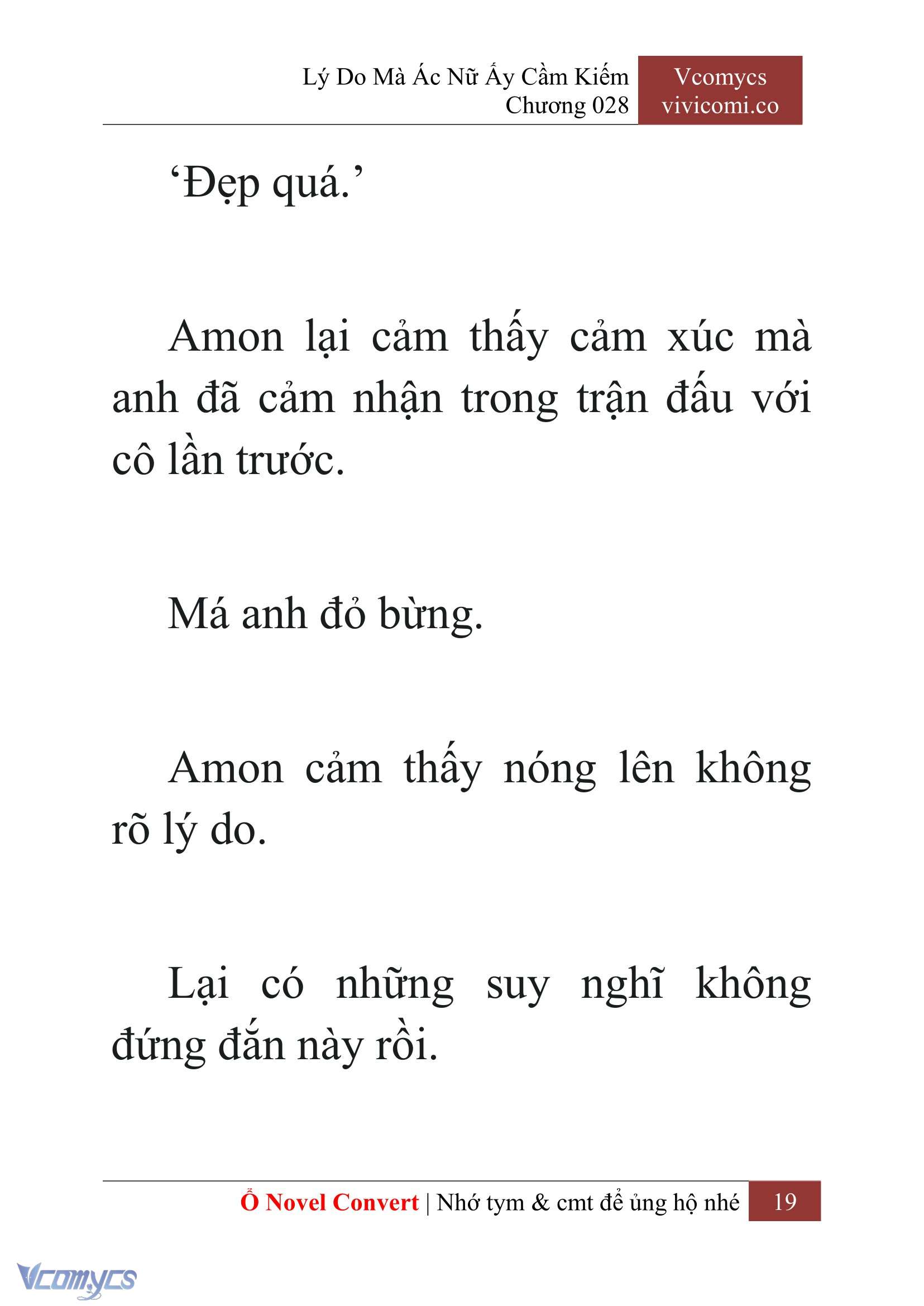 [Novel] Lý Do Mà Ác Nữ Ấy Cầm Kiếm Chap 28 - Trang 2