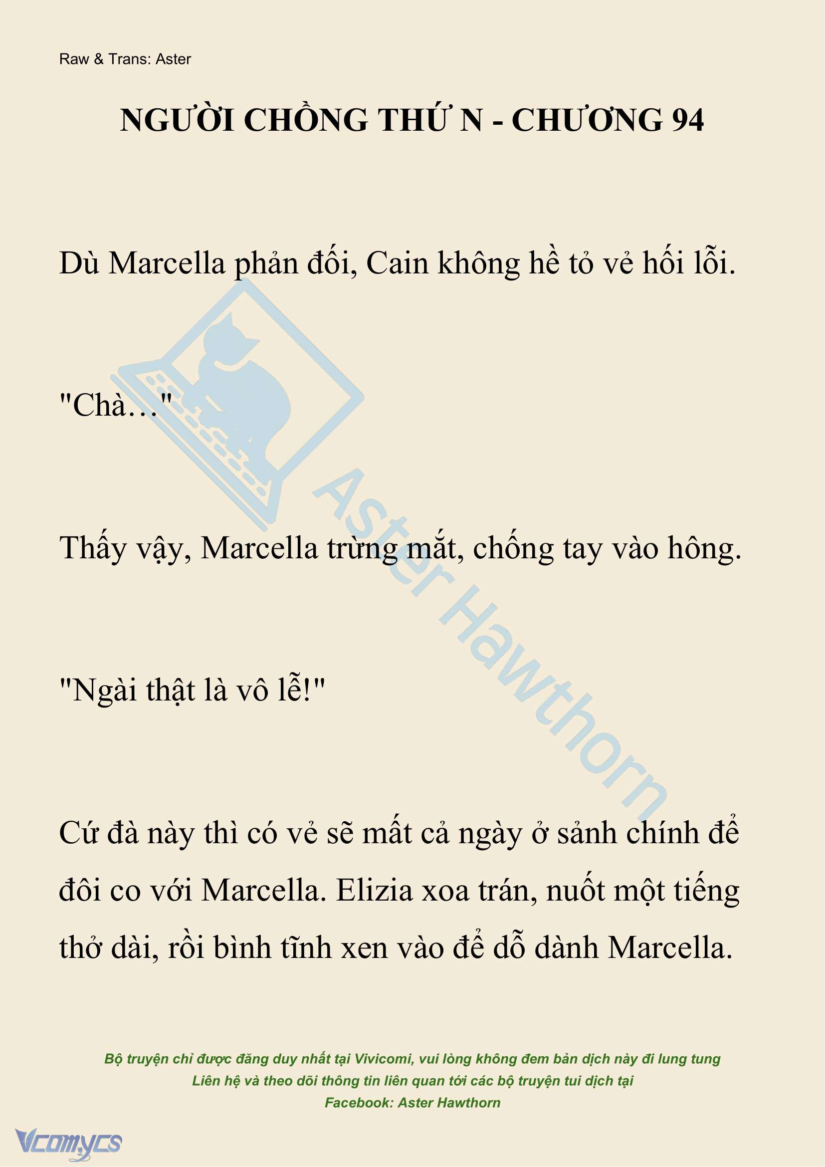 [NOVEL] Người Chồng Thứ N Chap 94 - Trang 2