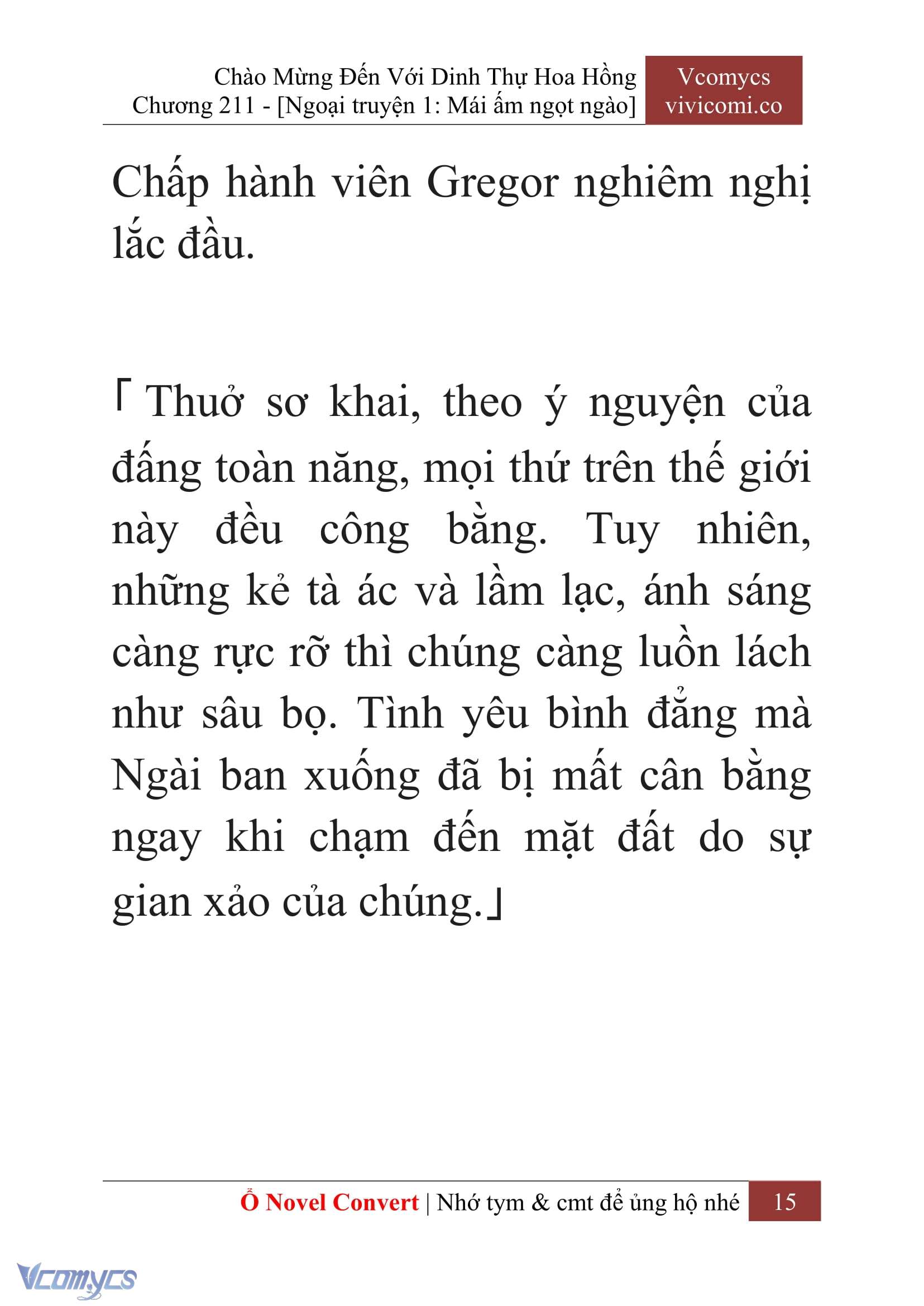 [Novel] Chào Mừng Đến Với Dinh Thự Hoa Hồng Chap 211 - Trang 2