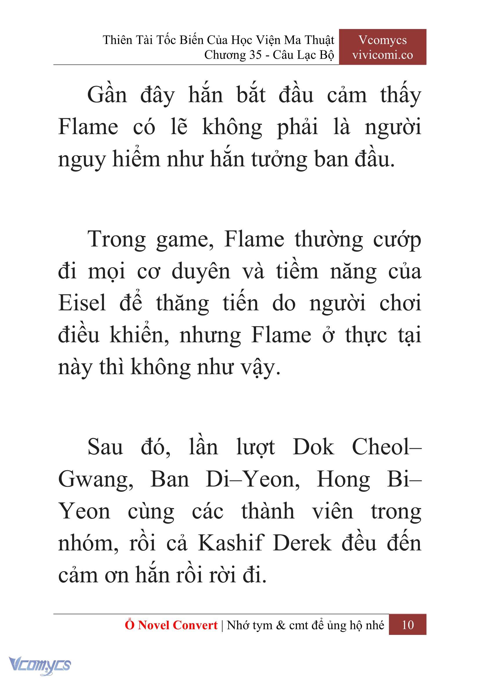 [Novel] Thiên Tài Tốc Biến Của Học Viện Ma Thuật Chap 35 - Next Chap 36