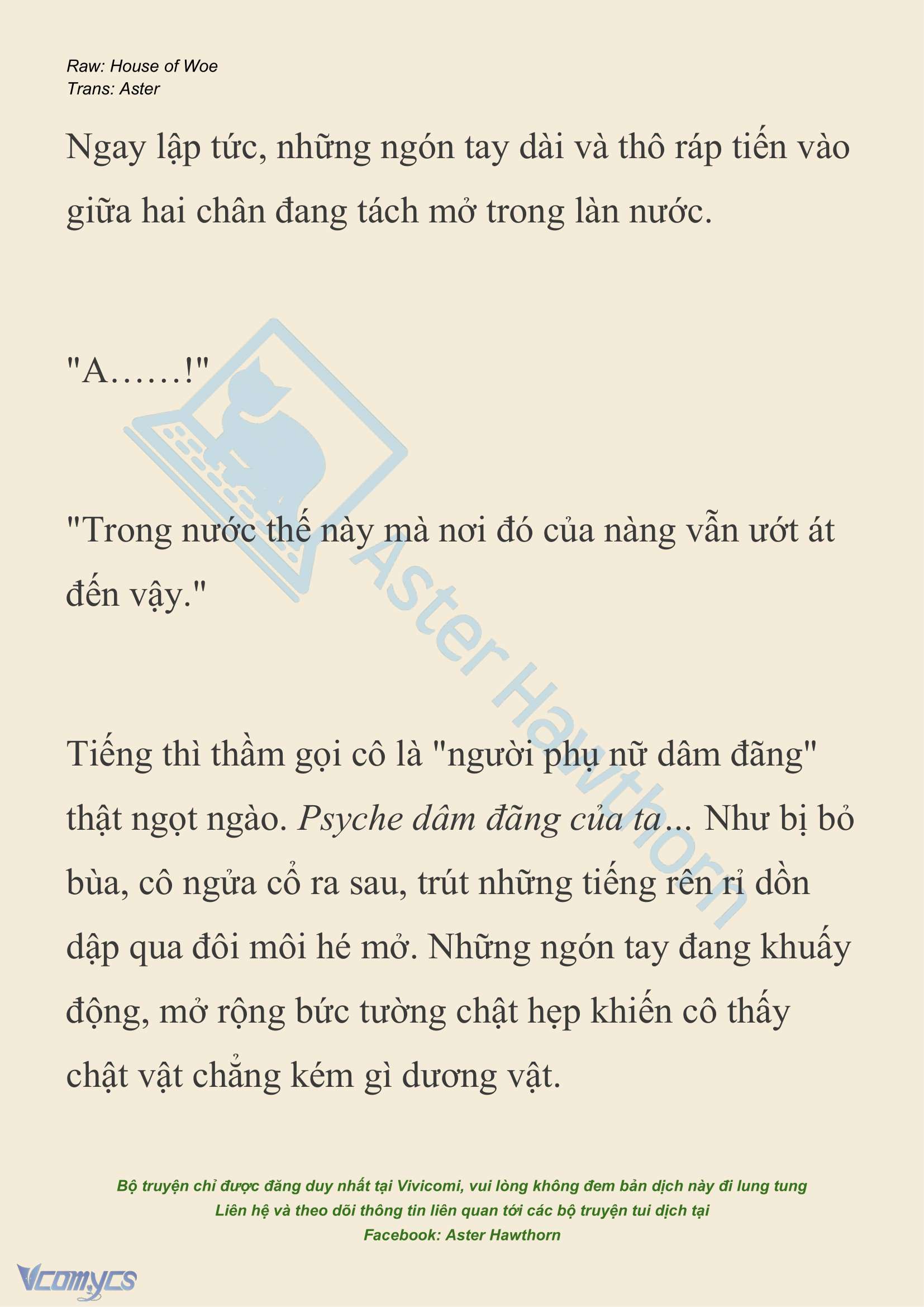 [NOVEL] Dành Cho Các Nữ Thần: Dành cho Psyche Chap 22 - Trang 2