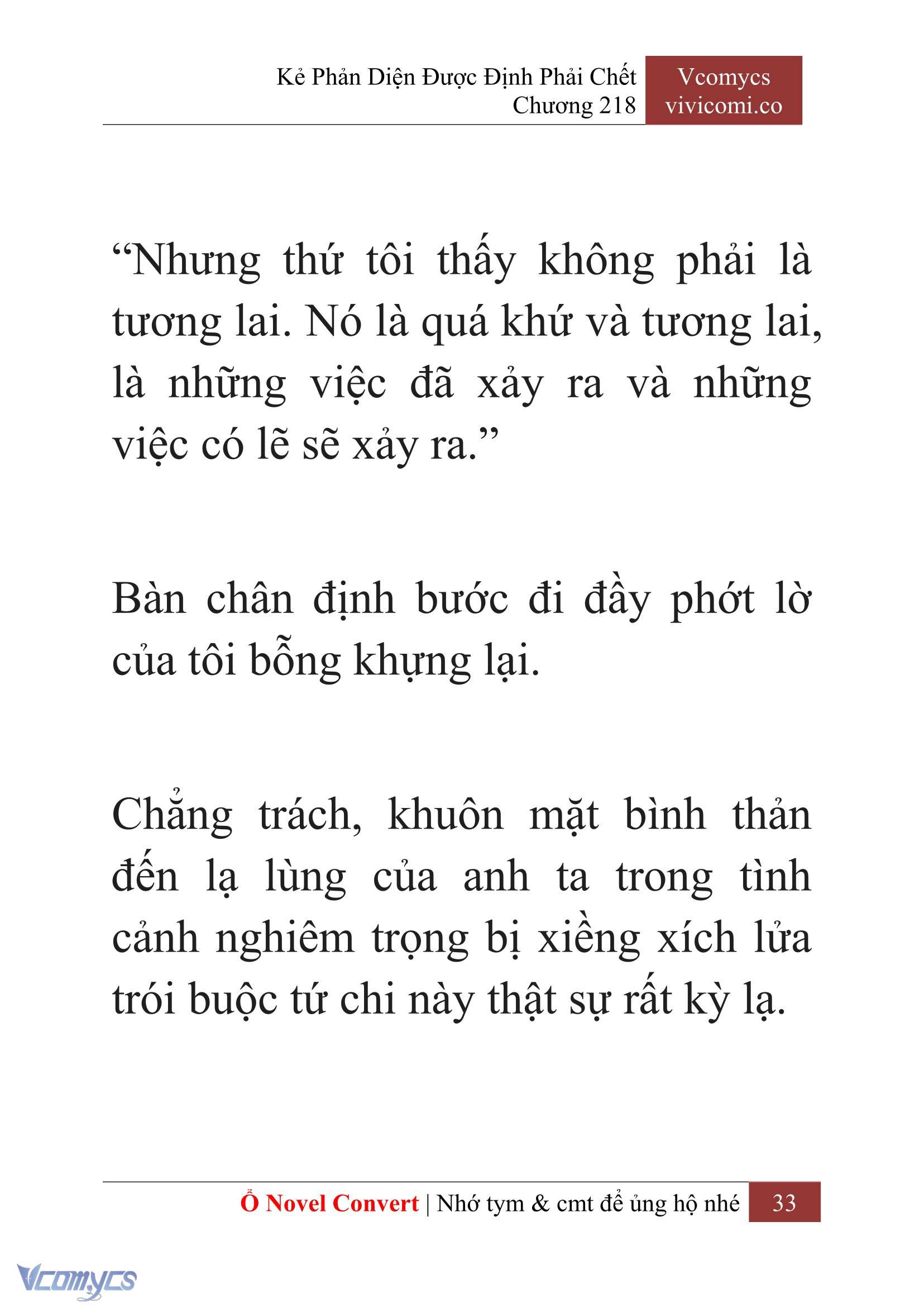 [Novel] Kẻ Phản Diện Được Định Phải Chết Chap 218 - Trang 2