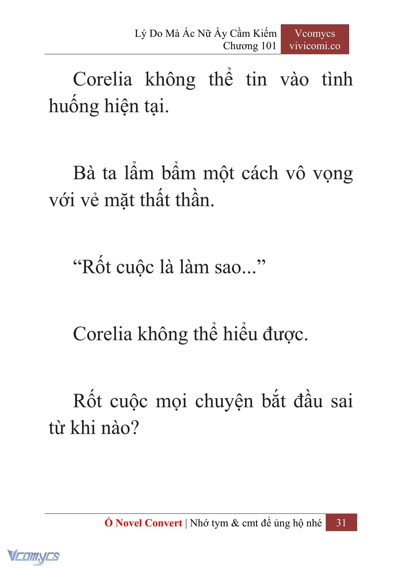 [Novel] Lý Do Mà Ác Nữ Ấy Cầm Kiếm Chap 101 - Trang 2