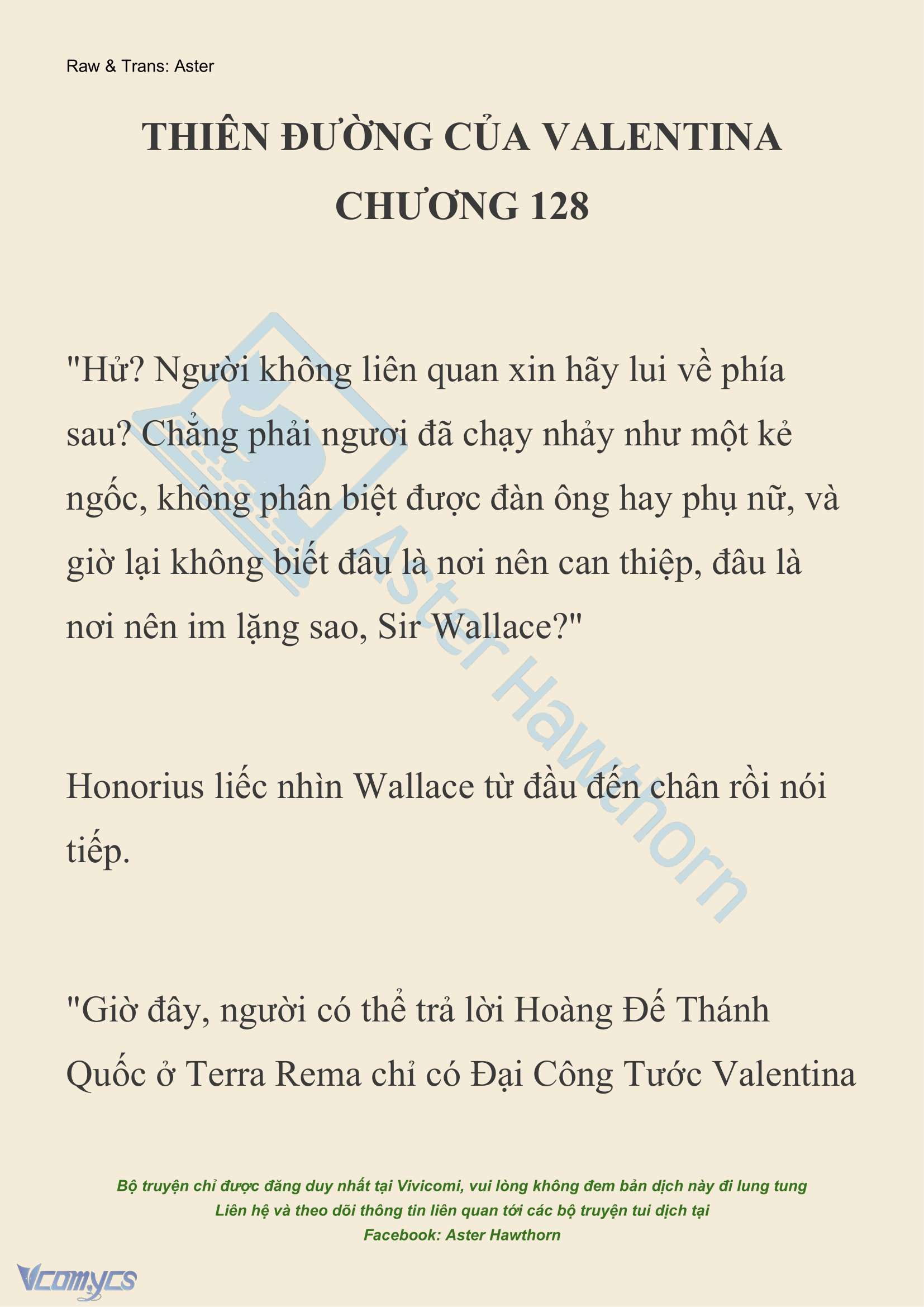 [NOVEL] Thiên Đường Của Valentina Chap 128 - Trang 2