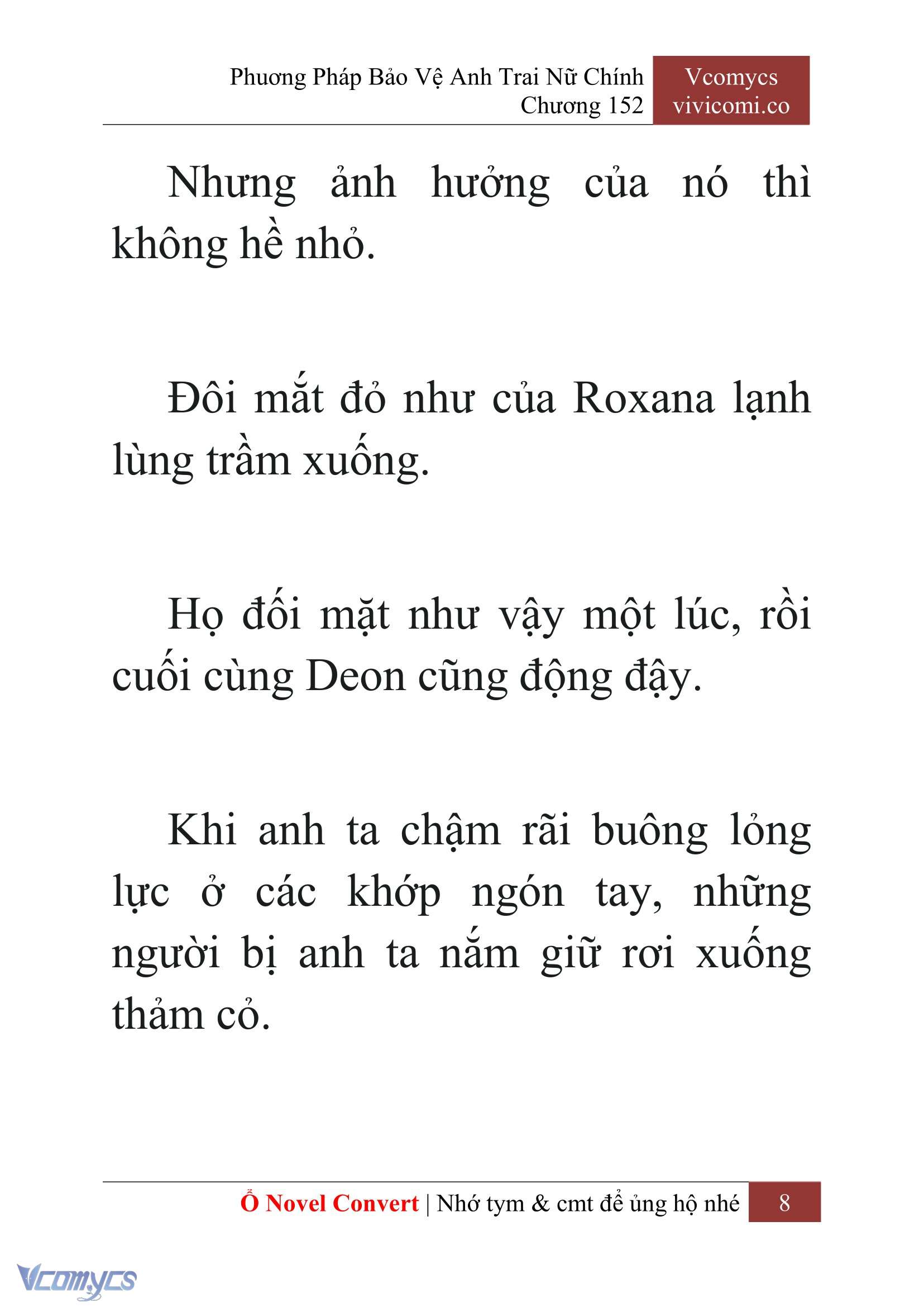 [Novel] Phương Pháp Bảo Vệ Anh Trai Nữ Chính Chap 152 - Trang 2