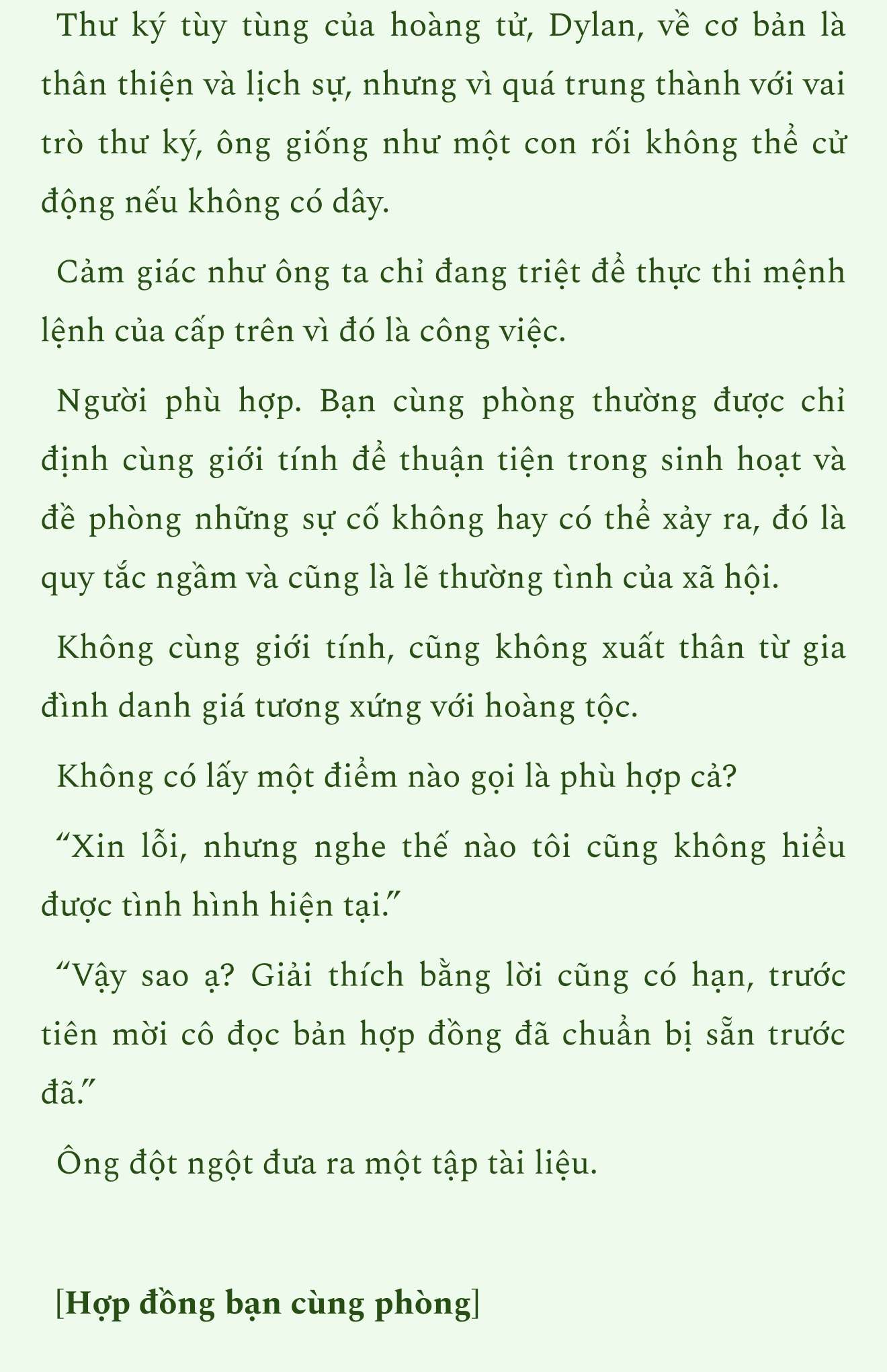 [Novel] Người Bạn Cùng Phòng Tâm Thần Của Tôi Chap 4 - Trang 2