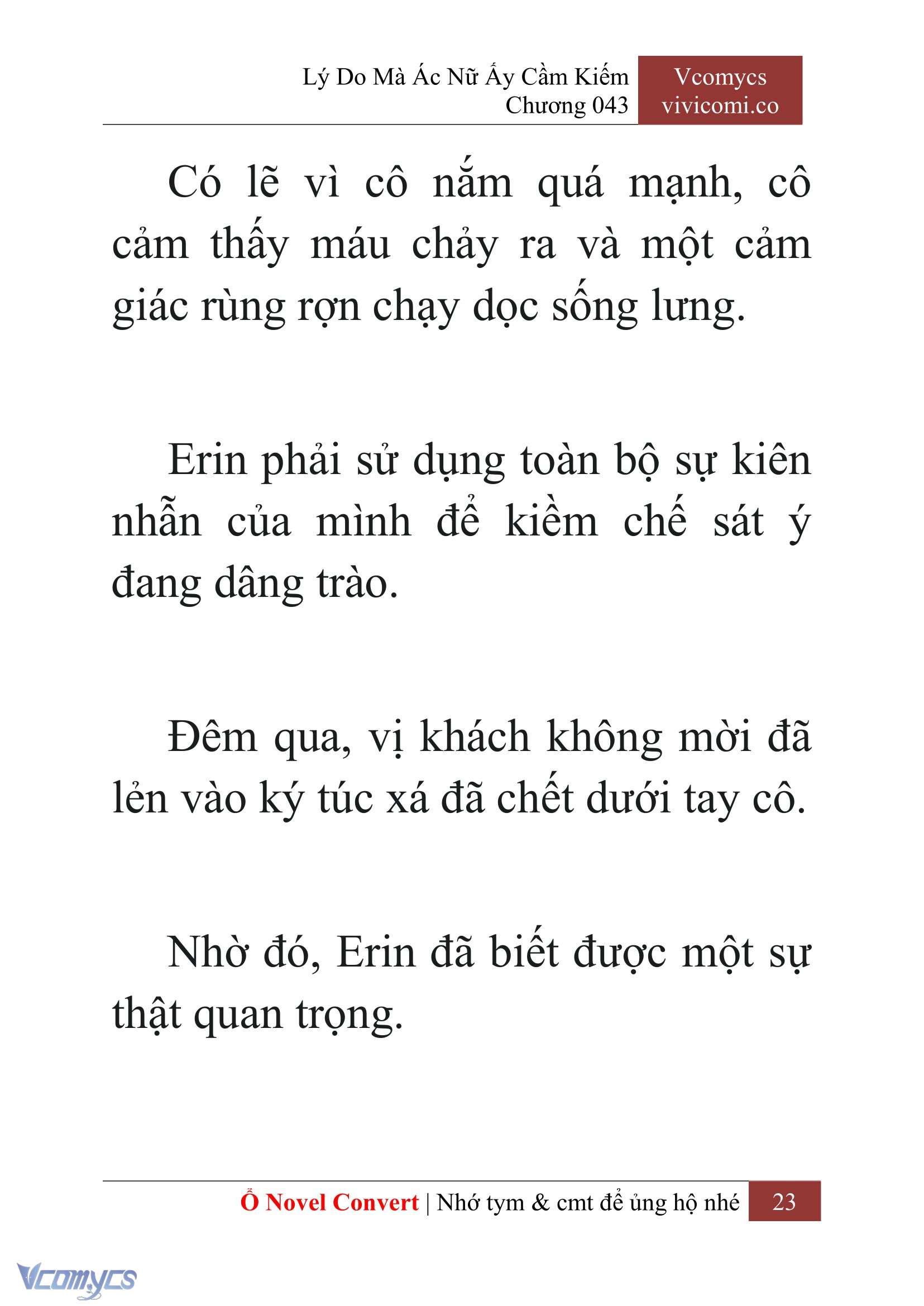 [Novel] Lý Do Mà Ác Nữ Ấy Cầm Kiếm Chap 43 - Trang 2