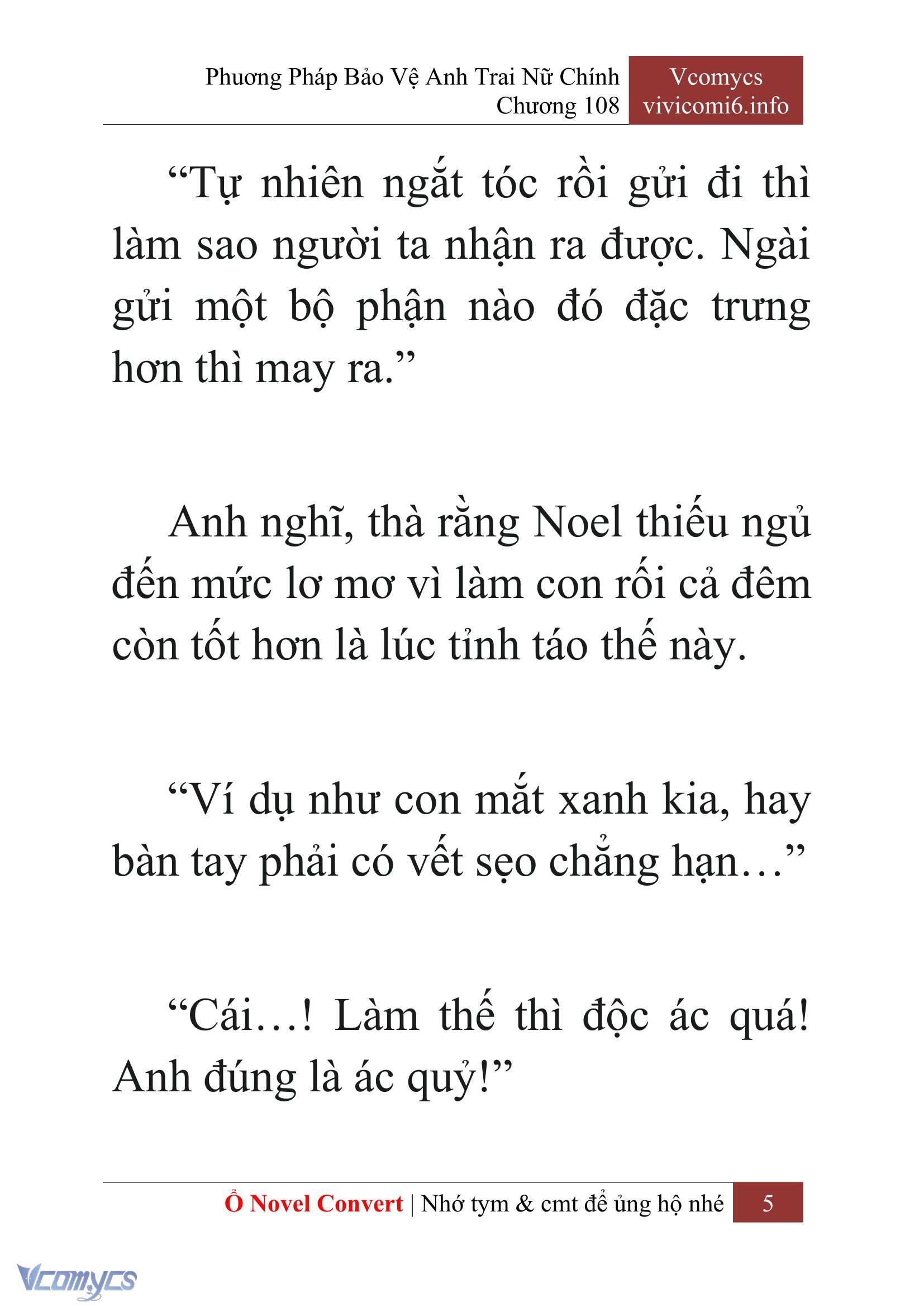 [Novel] Phương Pháp Bảo Vệ Anh Trai Nữ Chính Chap 108 - Trang 2