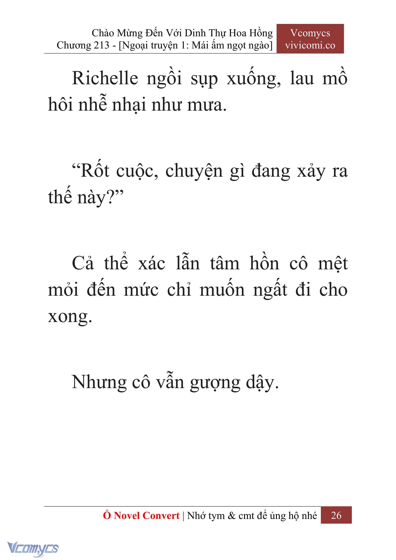 [Novel] Chào Mừng Đến Với Dinh Thự Hoa Hồng Chap 213 - Trang 2