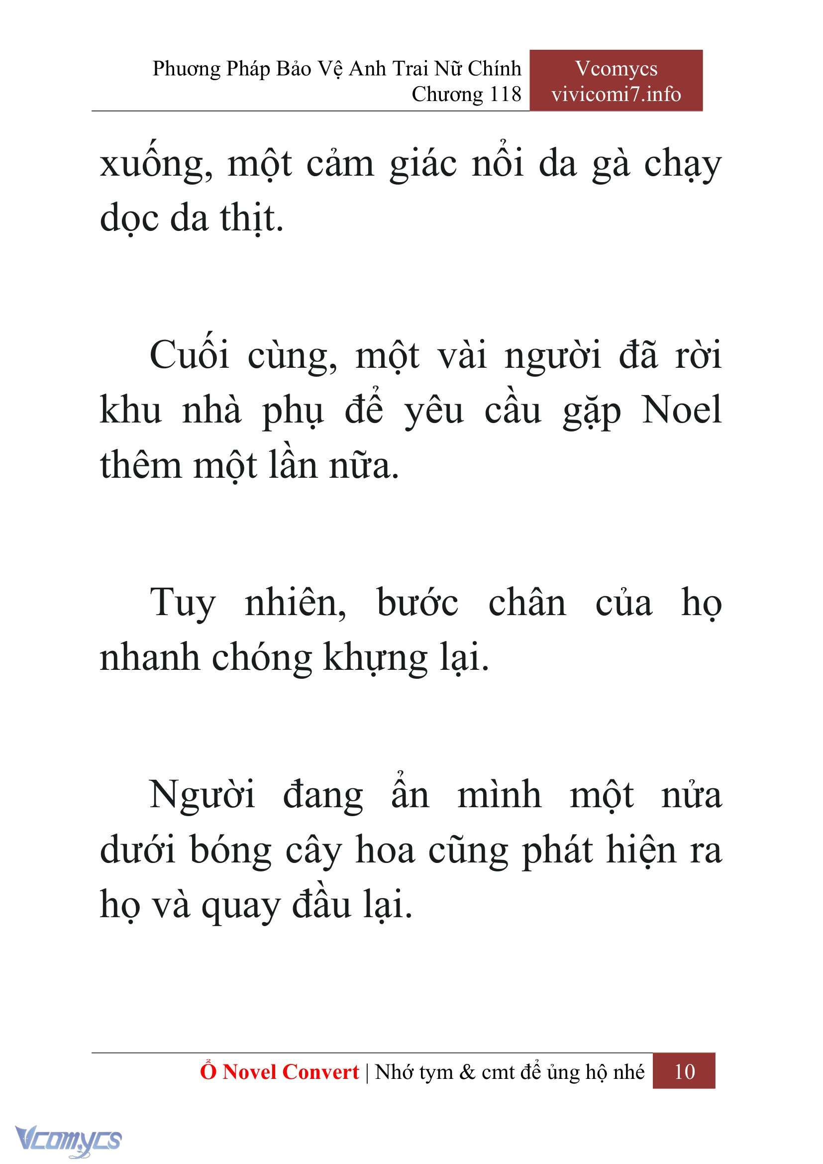 [Novel] Phương Pháp Bảo Vệ Anh Trai Nữ Chính Chap 118 - Trang 2
