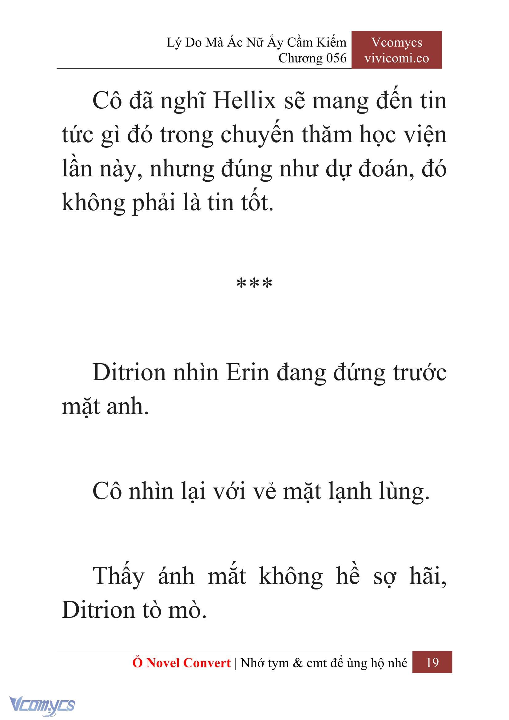 [Novel] Lý Do Mà Ác Nữ Ấy Cầm Kiếm Chap 56 - Trang 2
