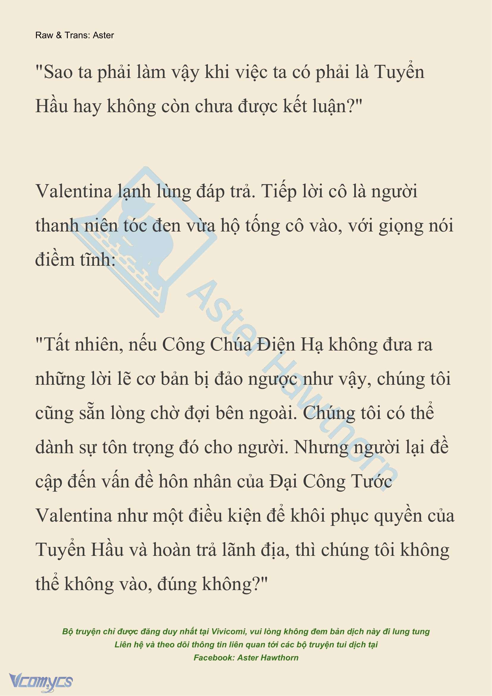[NOVEL] Thiên Đường Của Valentina Chap 166 - Trang 2