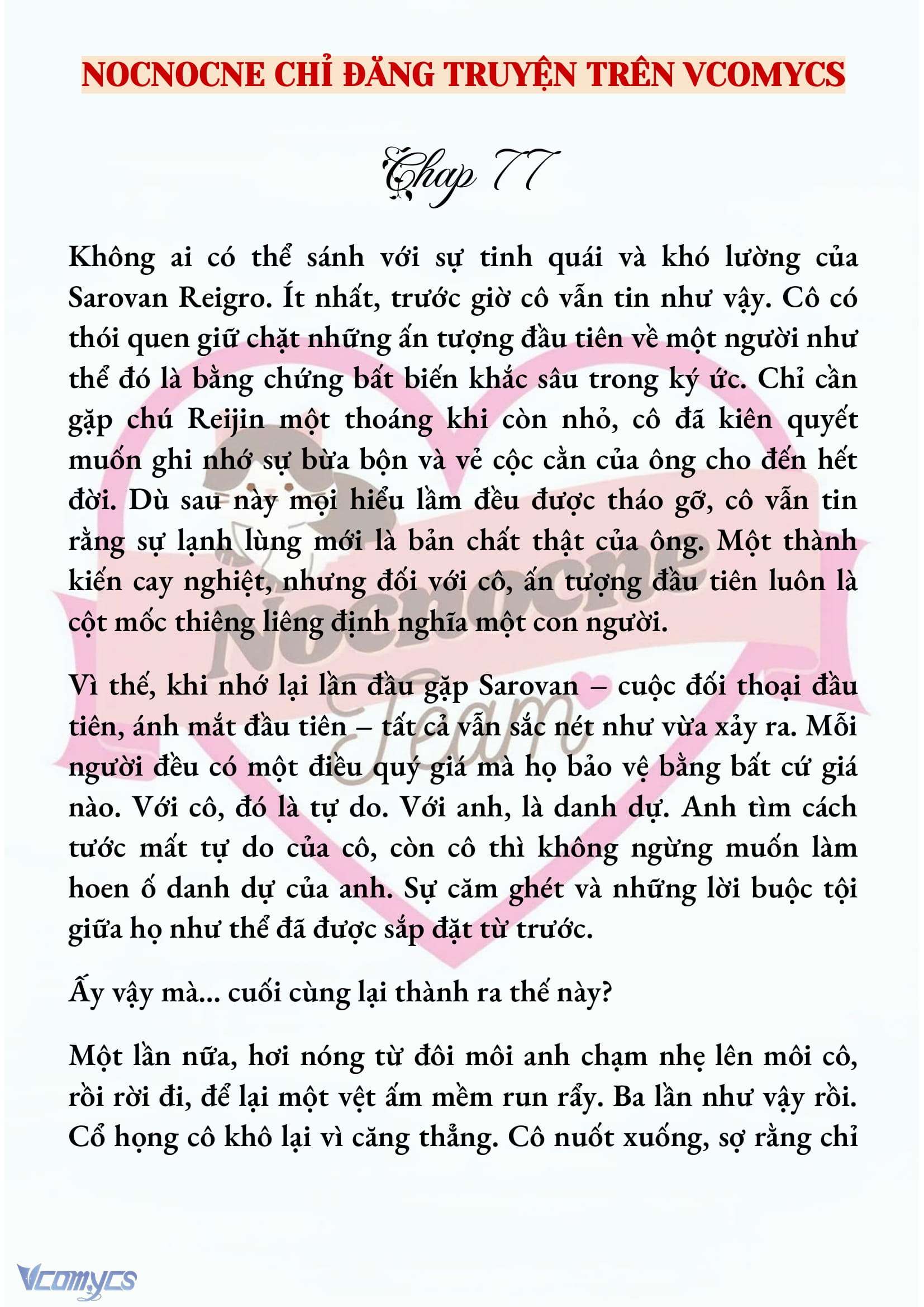 [NOVEL] CÁ RỪNG KHÔN NGOAN Chap 77 - Trang 2