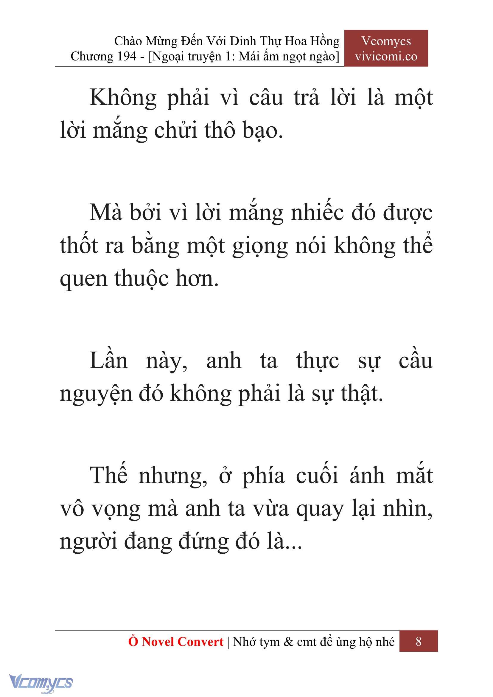 [Novel] Chào Mừng Đến Với Dinh Thự Hoa Hồng Chap 194 - Trang 2