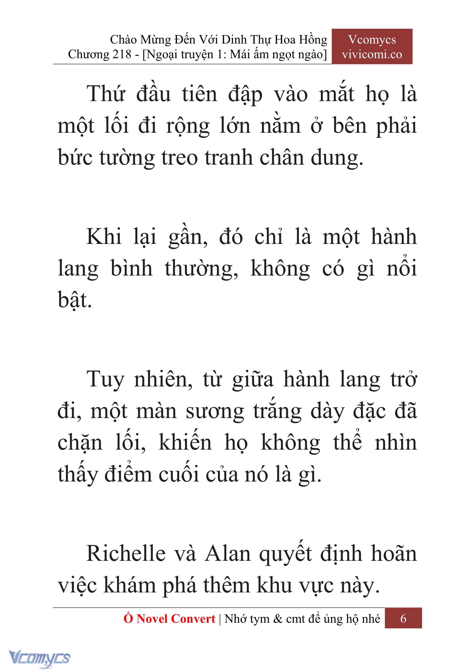 [Novel] Chào Mừng Đến Với Dinh Thự Hoa Hồng Chap 218 - Trang 2
