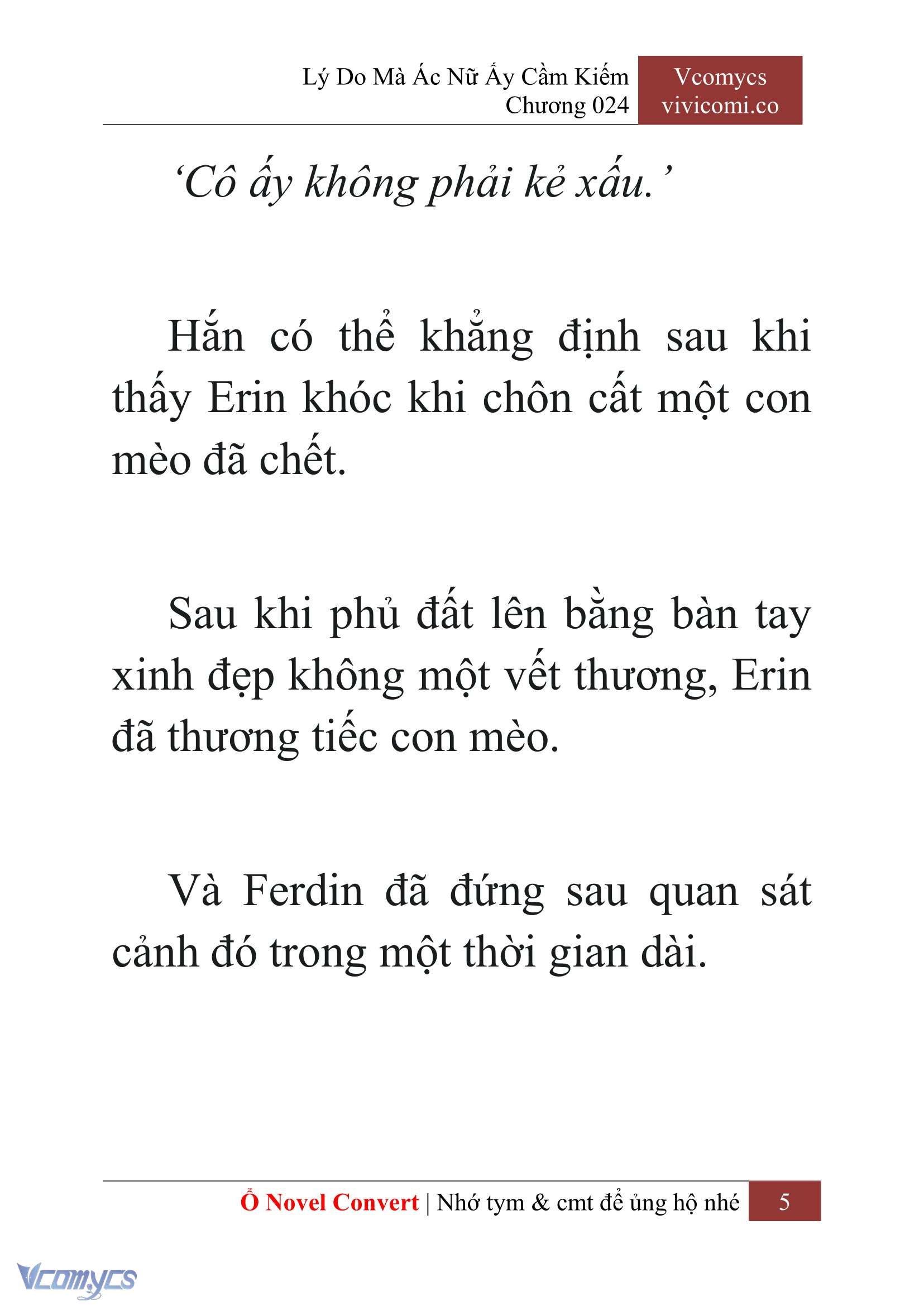 [Novel] Lý Do Mà Ác Nữ Ấy Cầm Kiếm Chap 24 - Trang 2