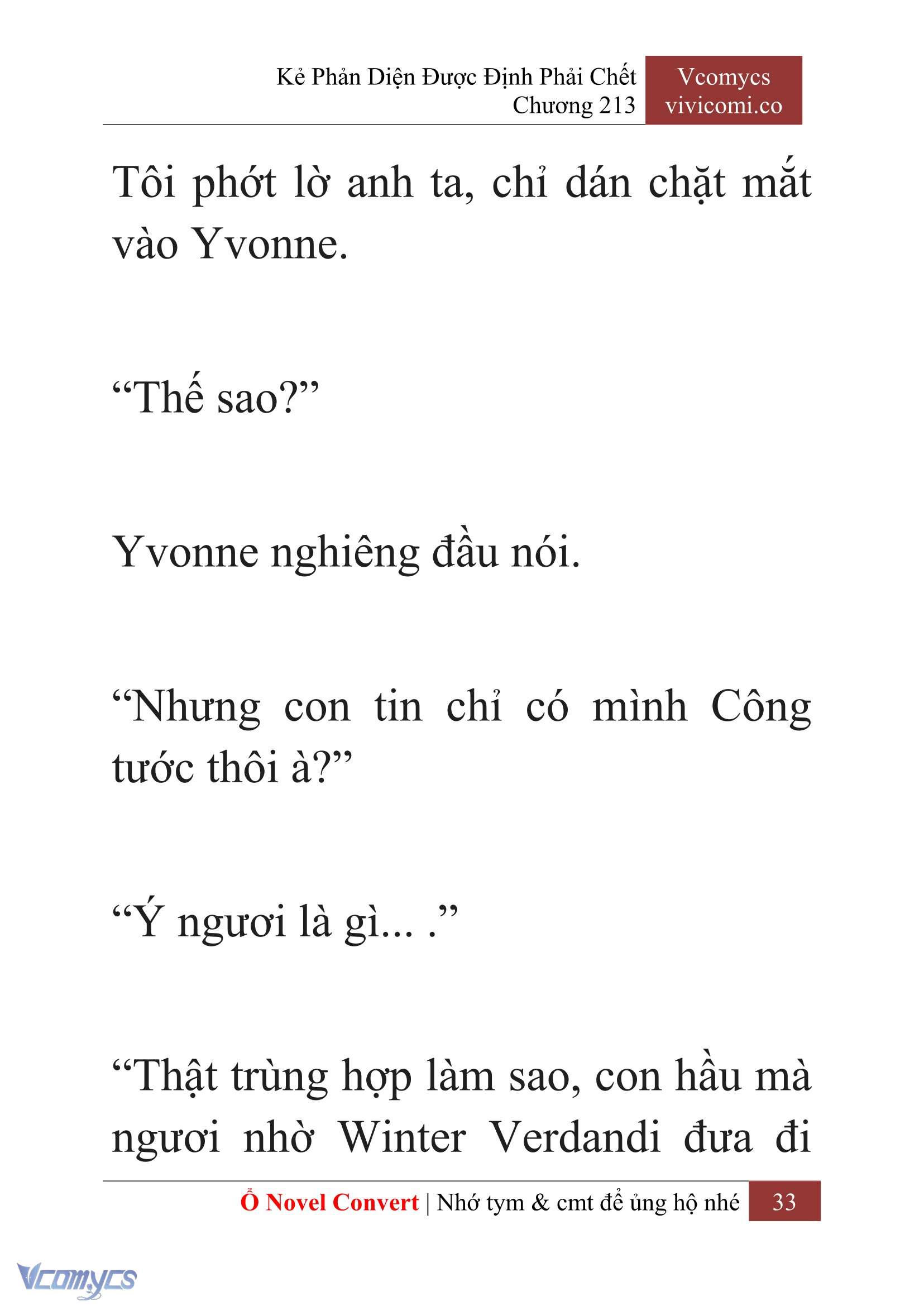[Novel] Kẻ Phản Diện Được Định Phải Chết Chap 213 - Trang 2