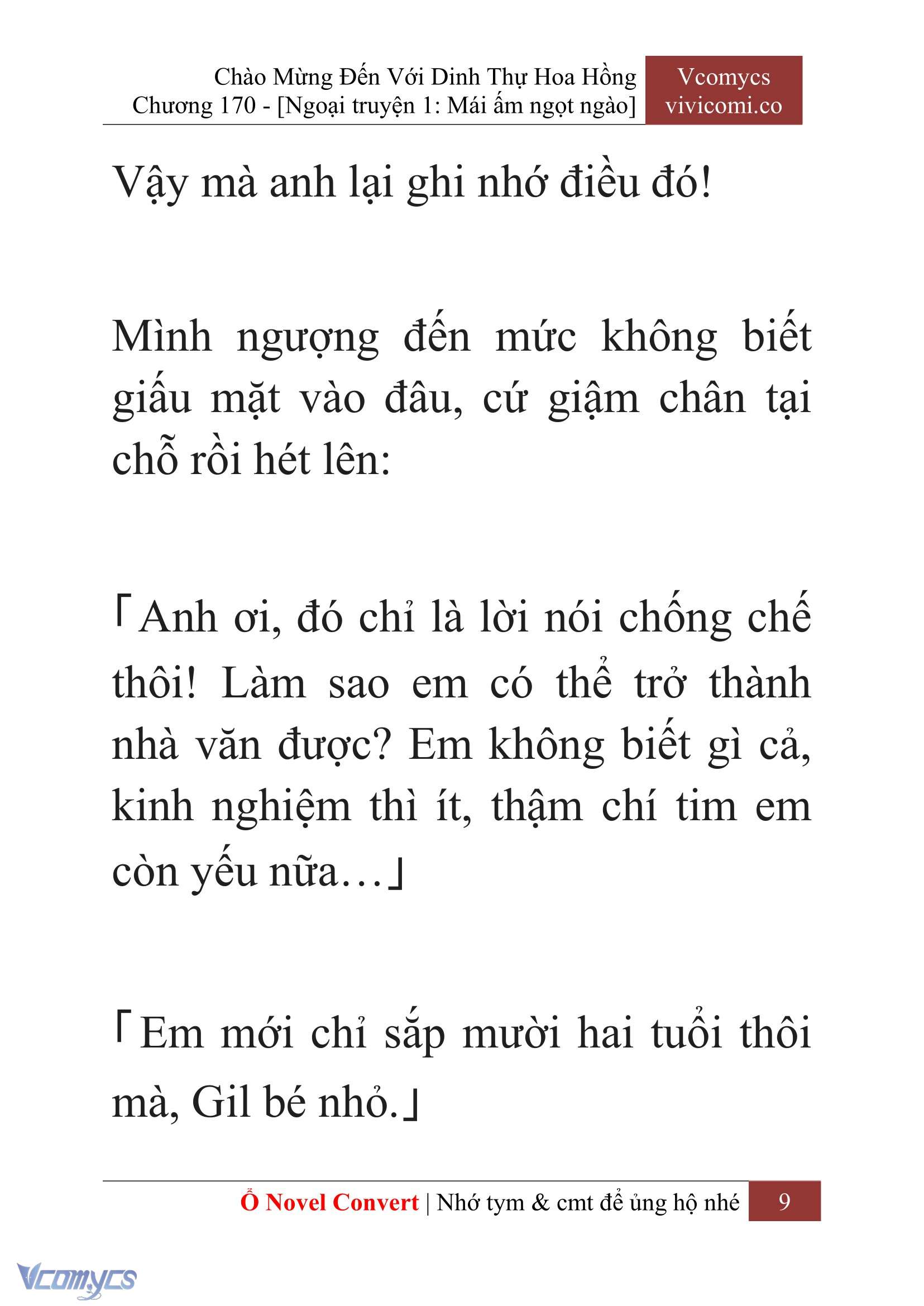 [Novel] Chào Mừng Đến Với Dinh Thự Hoa Hồng Chap 170 - Trang 2