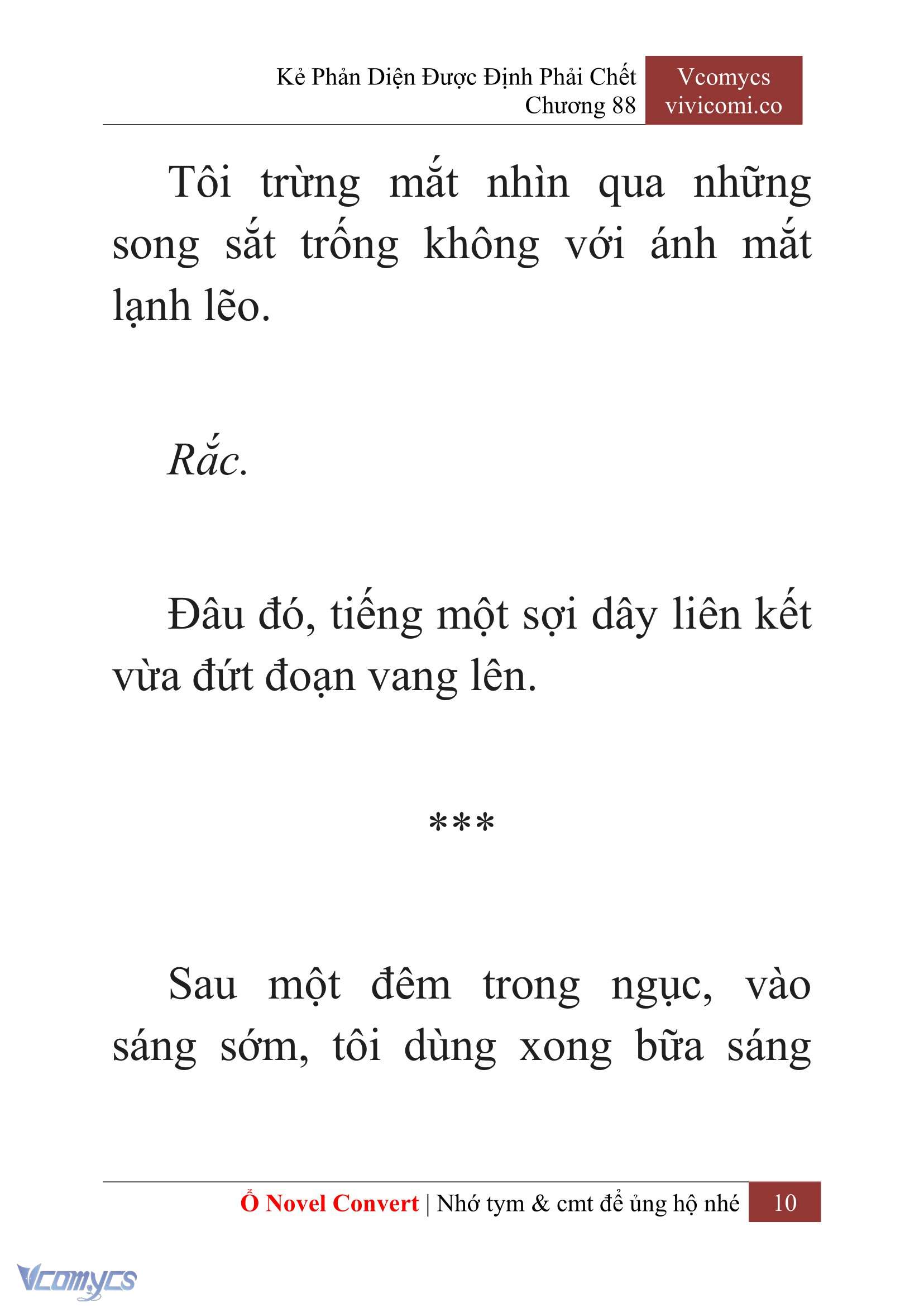[Novel] Kẻ Phản Diện Được Định Phải Chết Chap 88 - Trang 2