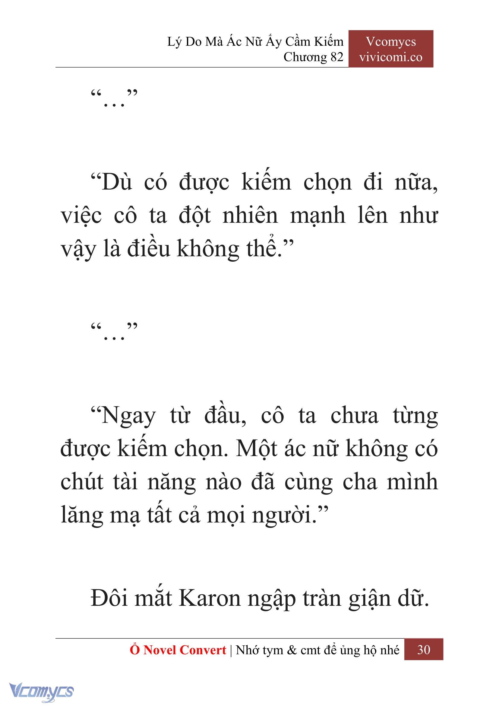 [Novel] Lý Do Mà Ác Nữ Ấy Cầm Kiếm Chap 82 - Trang 2