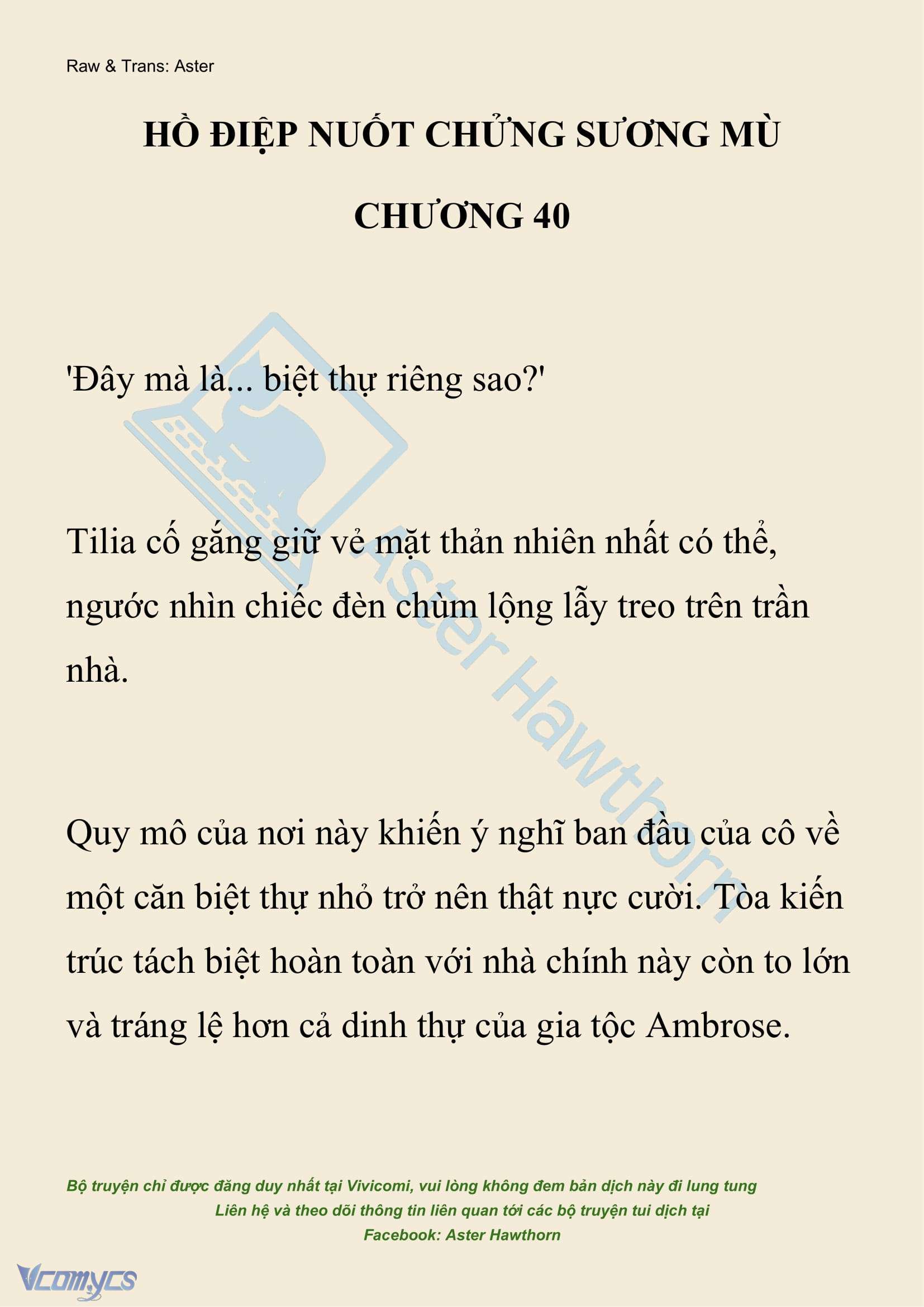 [NOVEL] Hồ Điệp Nuốt Chửng Sương Mù Chap 40 - Trang 2