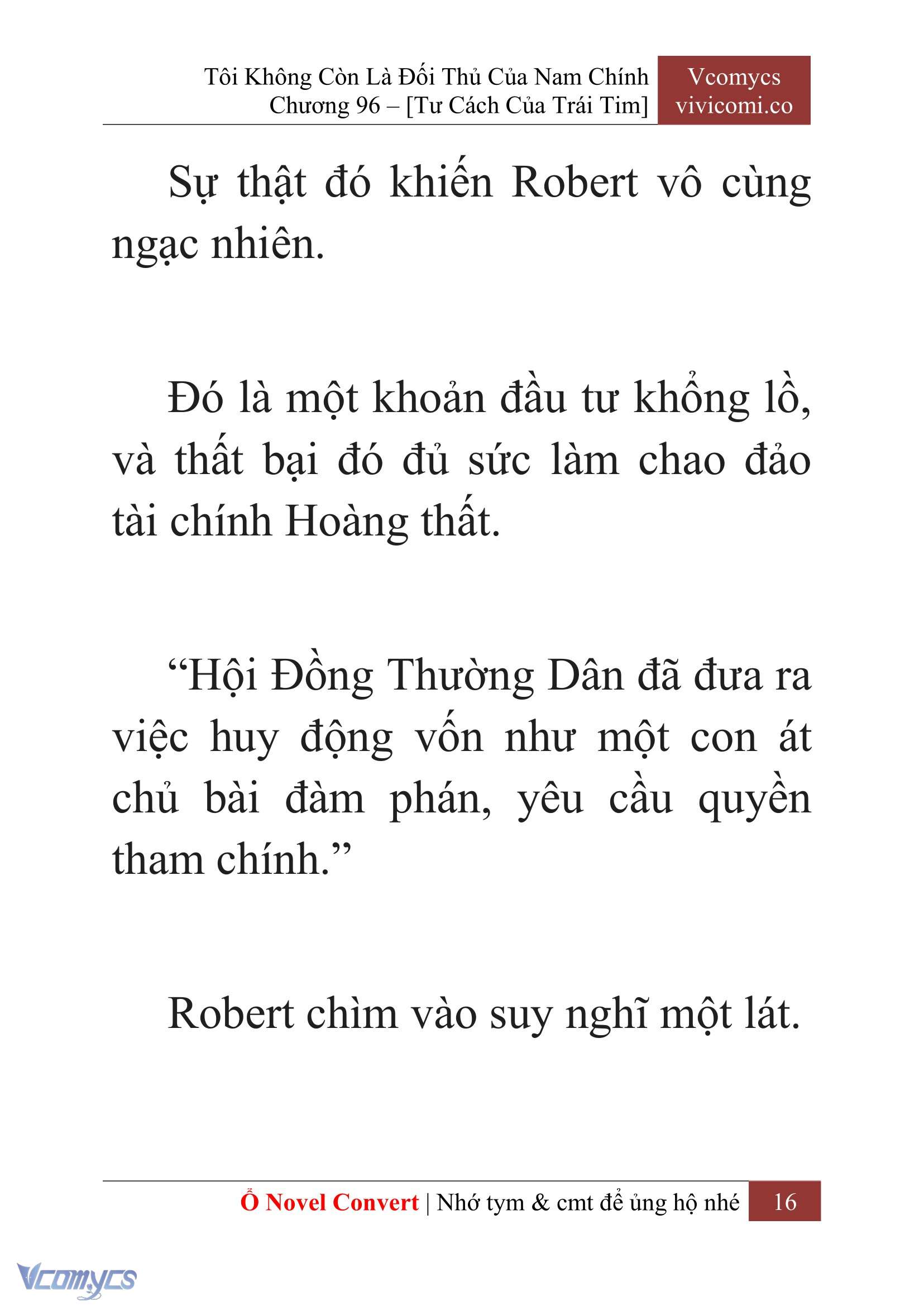 [Novel] Tôi Không Còn Là Đối Thủ Của Nam Chính Chap 96 - Trang 2