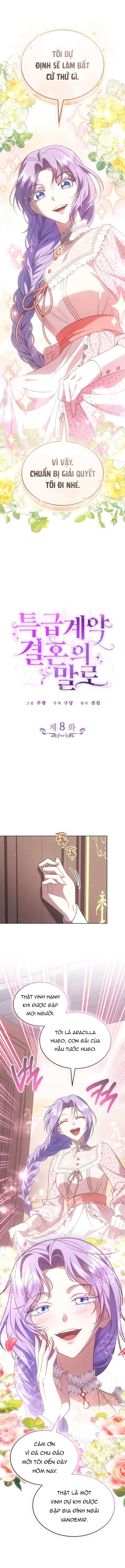 Kết cục của cuộc hôn nhân hợp đồng cao cấp Chap 8 - Trang 2