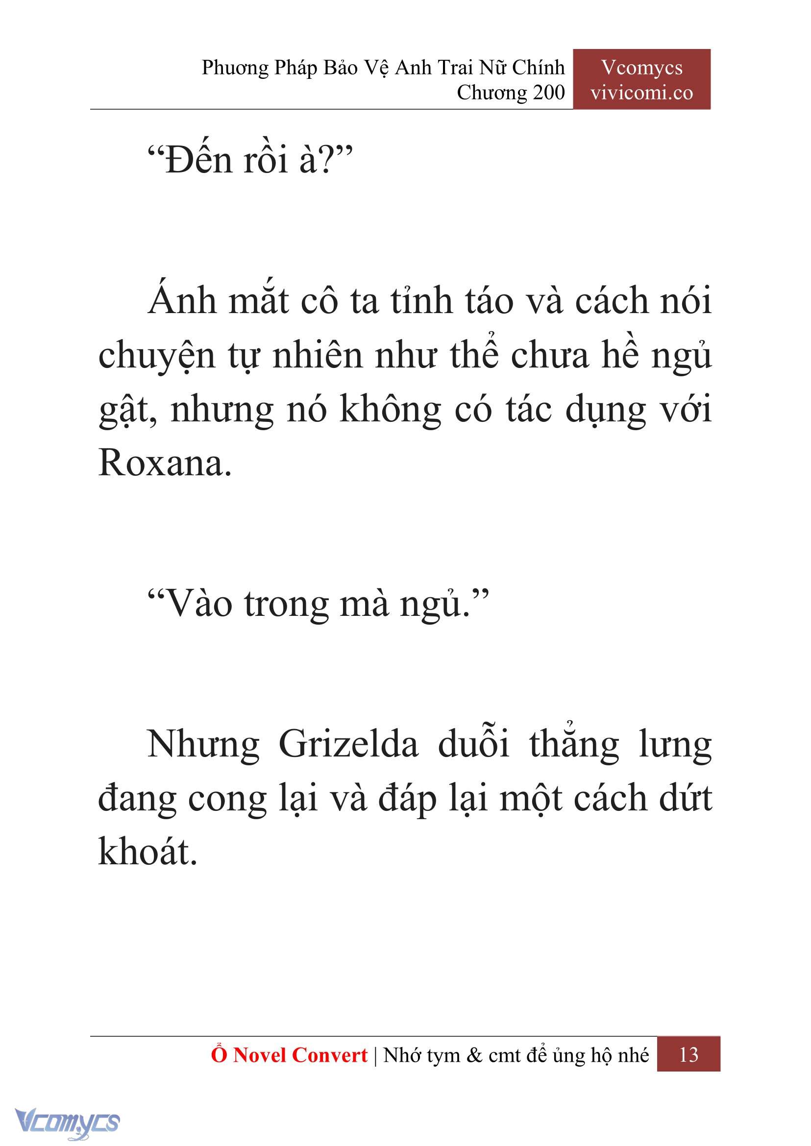 [Novel] Phương Pháp Bảo Vệ Anh Trai Nữ Chính Chap 200 - Trang 2