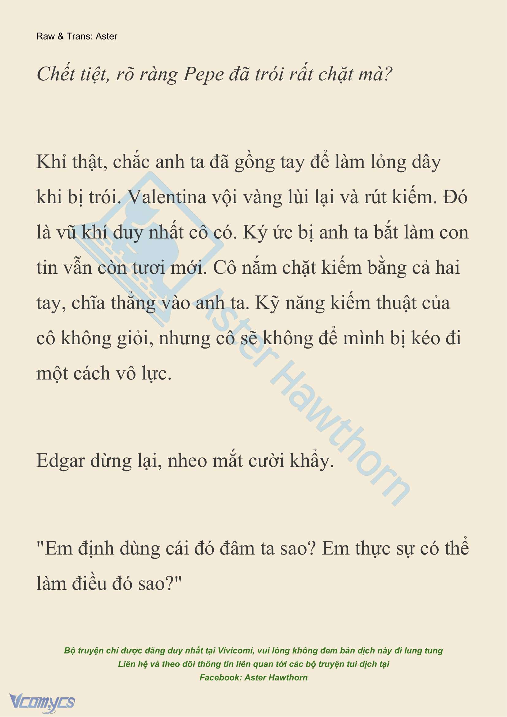 [NOVEL] Thiên Đường Của Valentina Chap 114 - Trang 2