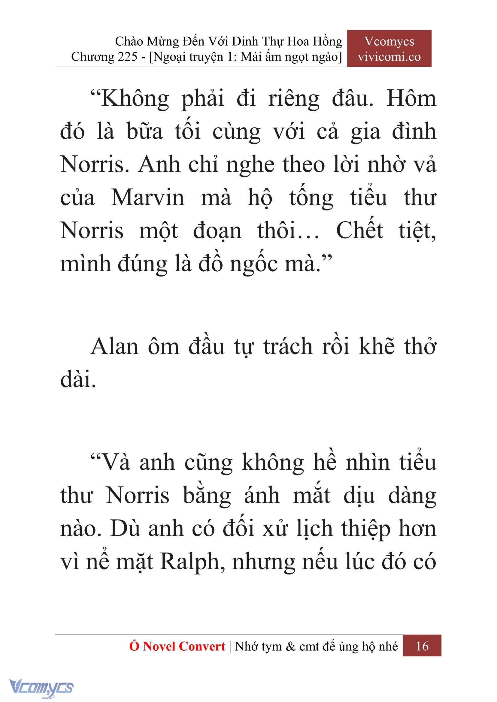 [Novel] Chào Mừng Đến Với Dinh Thự Hoa Hồng Chap 225 - Trang 2