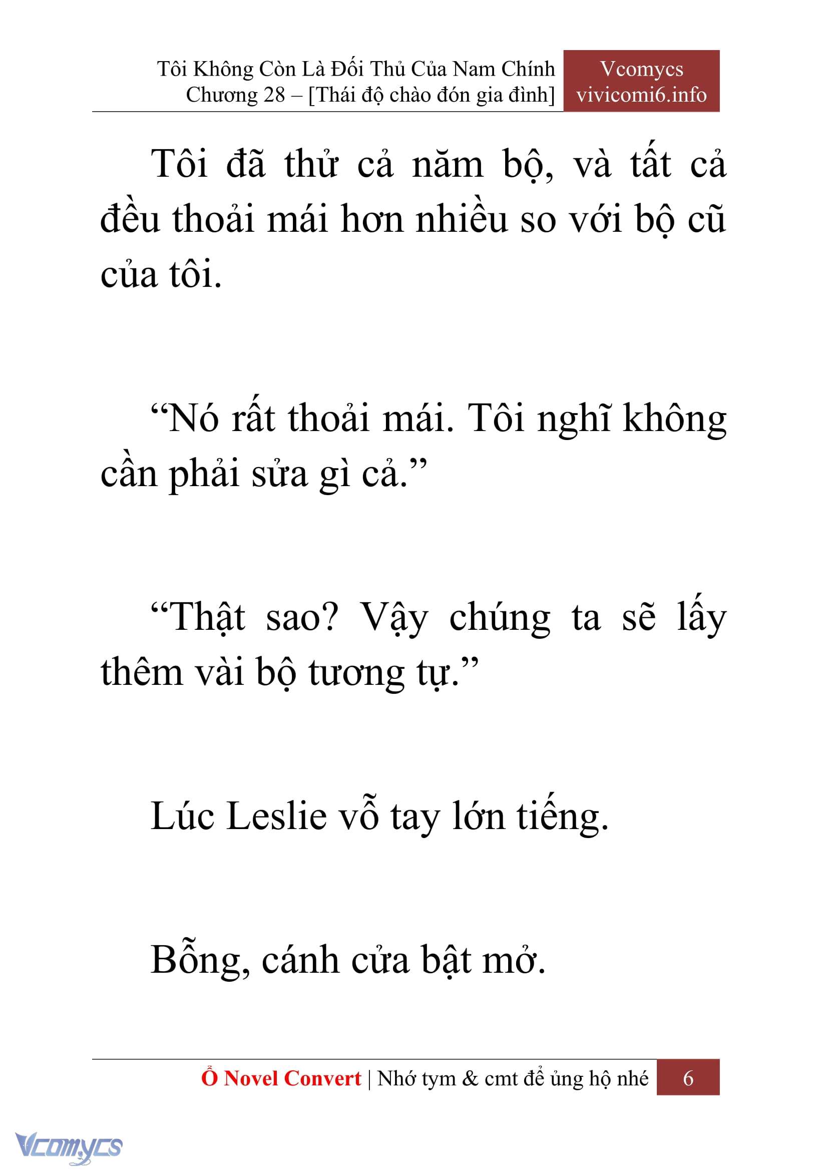 [Novel] Tôi Không Còn Là Đối Thủ Của Nam Chính Chap 28 - Trang 2