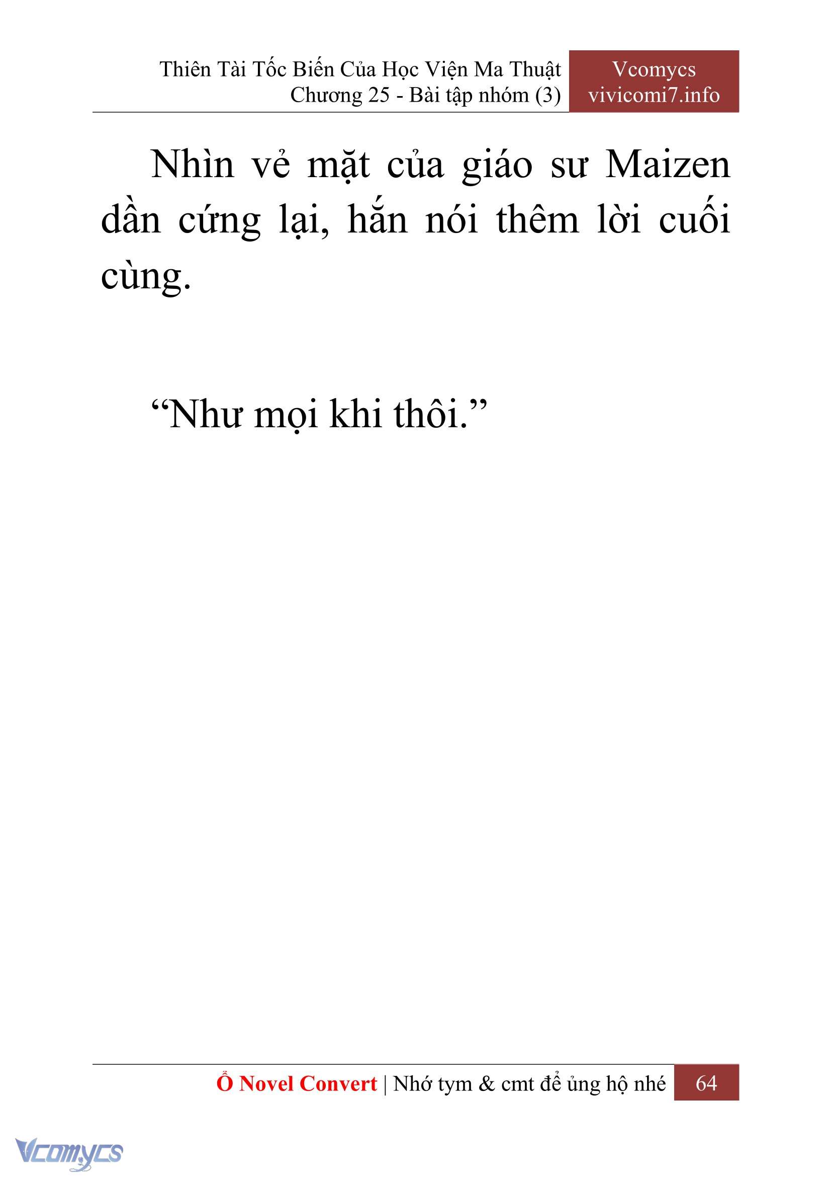 [Novel] Thiên Tài Tốc Biến Của Học Viện Ma Thuật Chap 25 - Trang 2