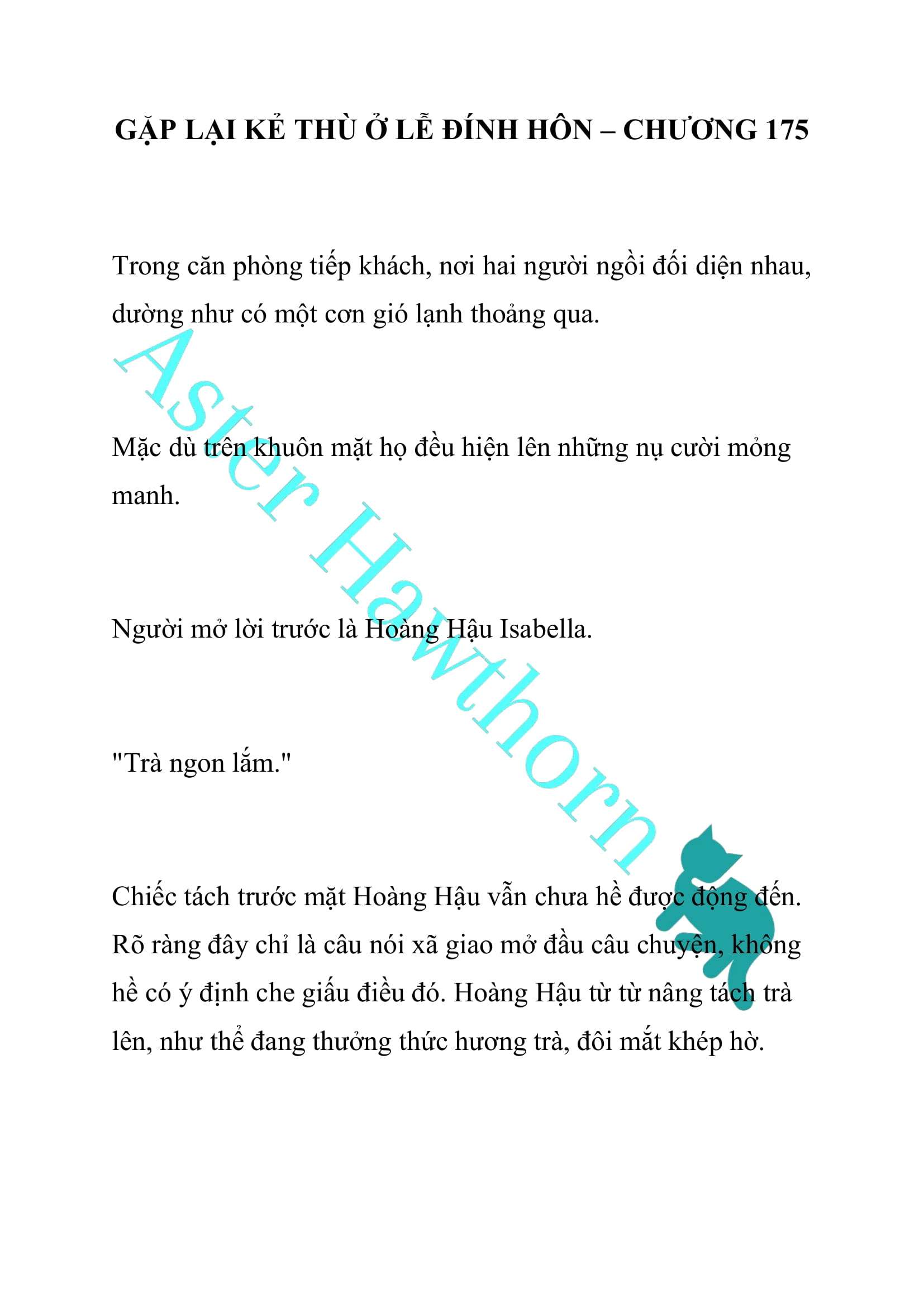 [NOVEL] Gặp Lại Kẻ Thù Ở Lễ Đính Hôn Chap 175 - Trang 2