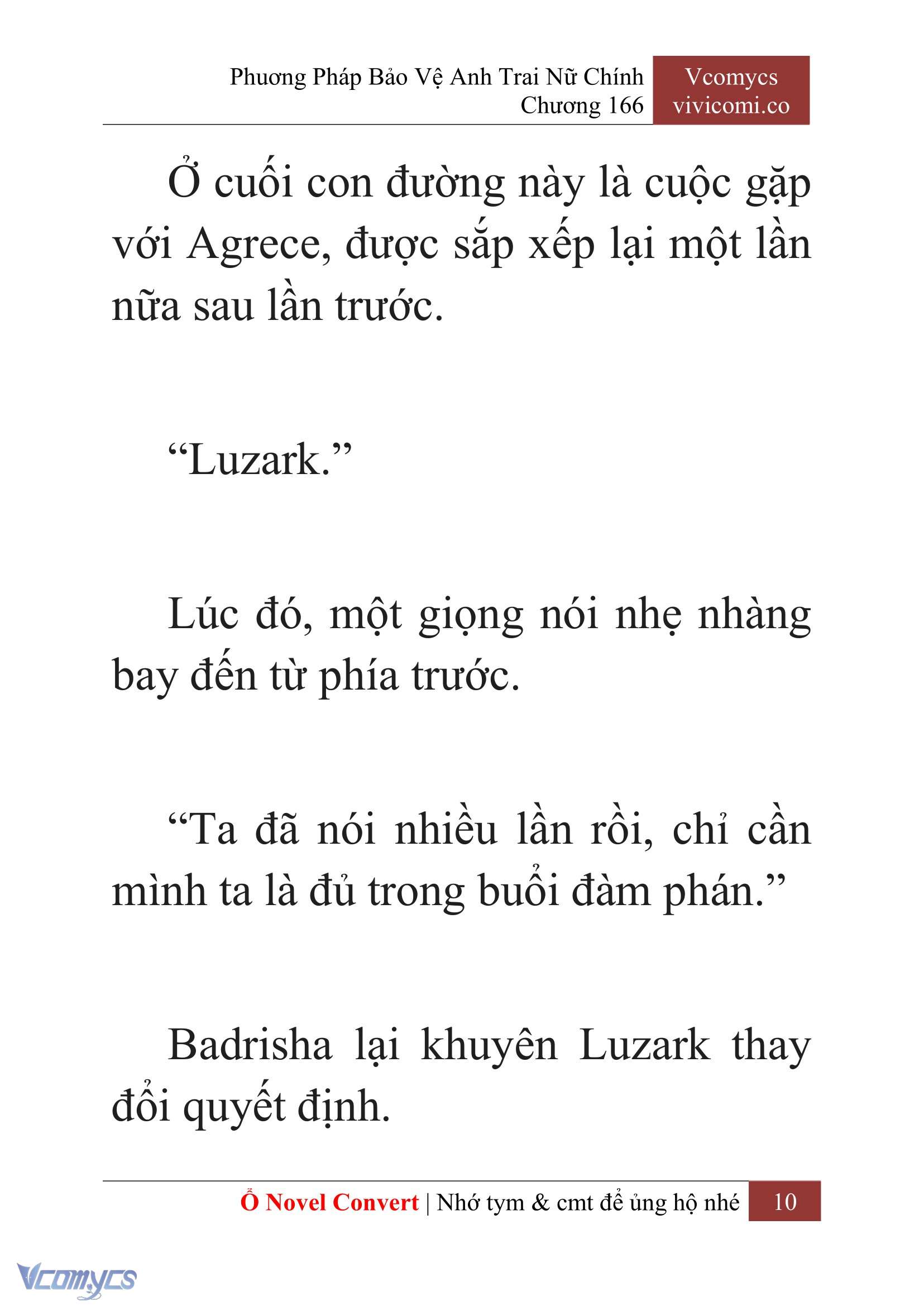 [Novel] Phương Pháp Bảo Vệ Anh Trai Nữ Chính Chap 166 - Trang 2