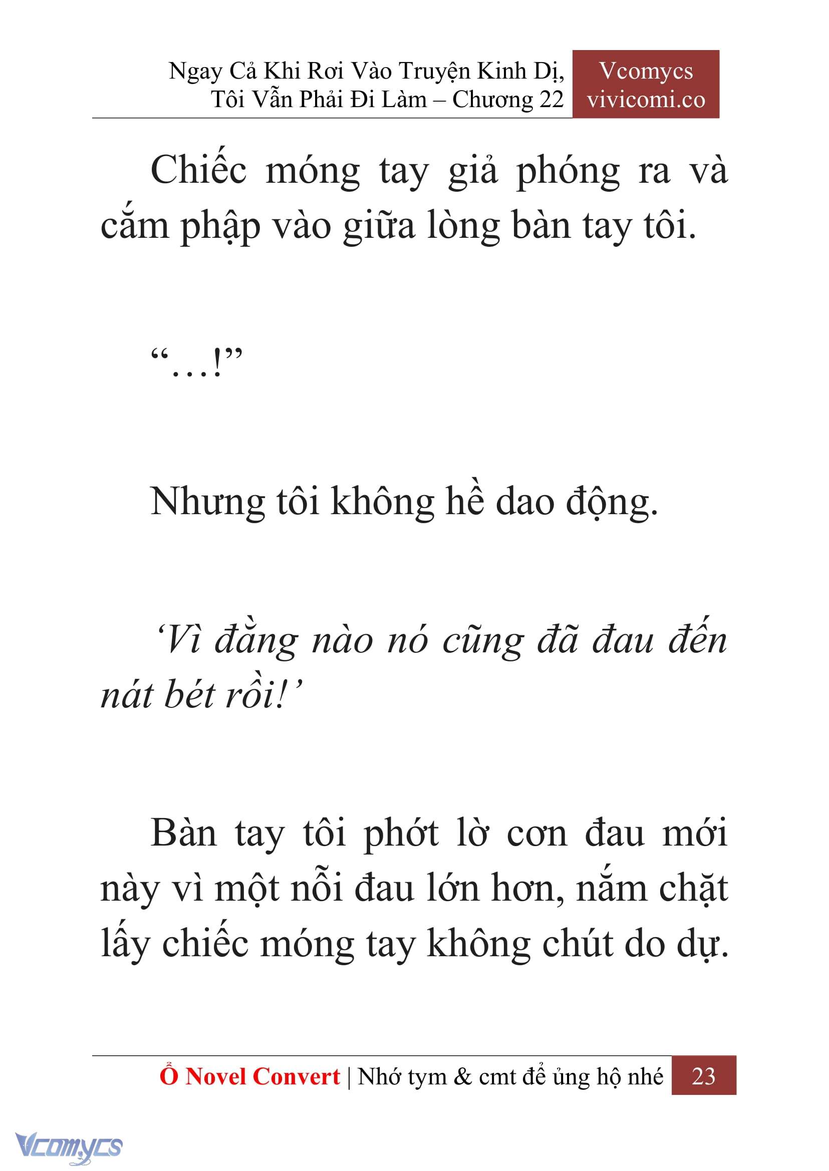 [Novel] Ngay Cả Khi Rơi Vào Truyện Kinh Dị, Tôi Vẫn Phải Đi Làm Chap 22 - Trang 2