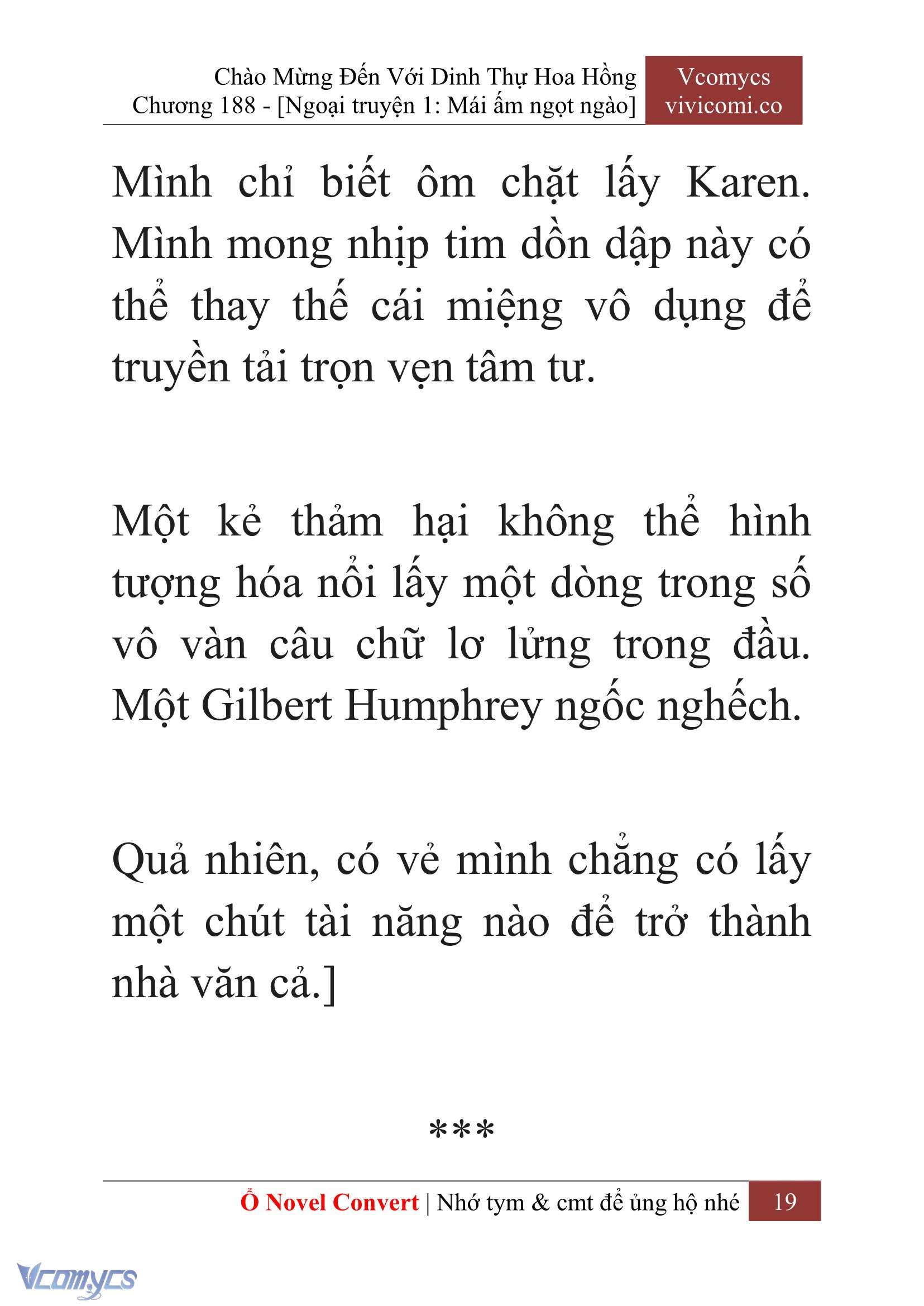 [Novel] Chào Mừng Đến Với Dinh Thự Hoa Hồng Chap 188 - Trang 2