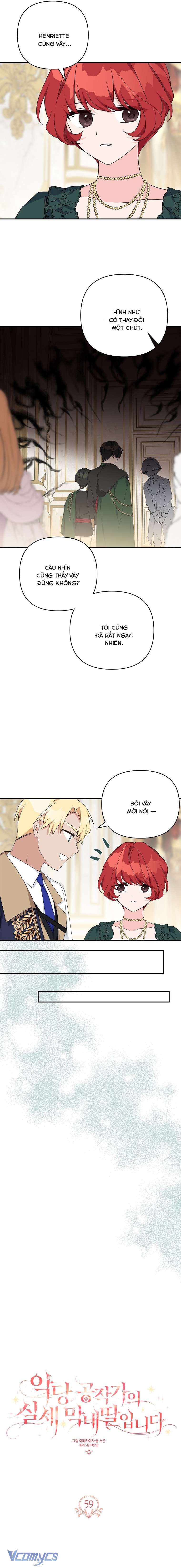 Tôi đã trở thành con gái út của công tước phản diện Chapter 59 - Trang 2