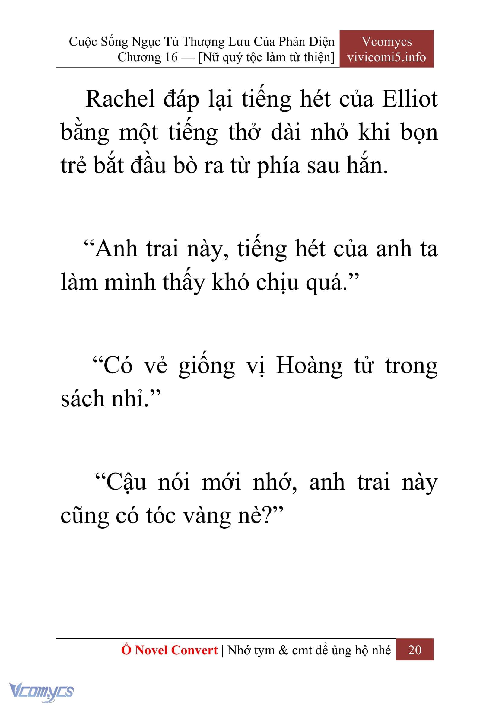 [Novel] Cuộc Sống Ngục Tù Thượng Lưu Của Nhân Vật Phản Diện Chap 16 - Trang 2