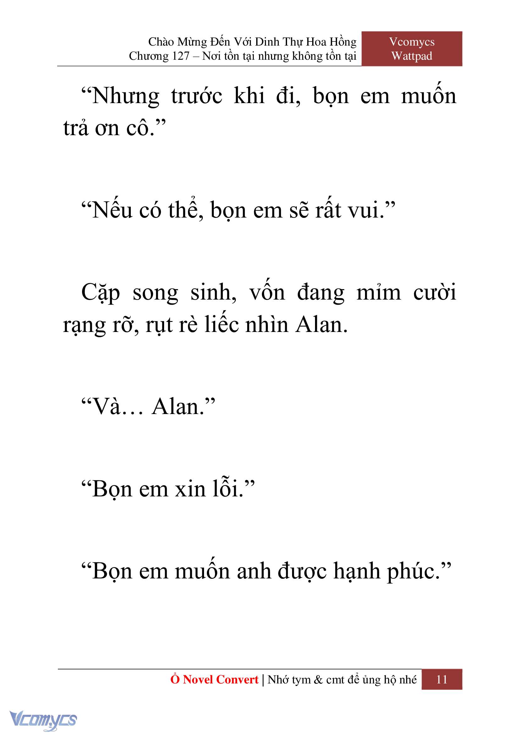 [Novel] Chào Mừng Đến Với Dinh Thự Hoa Hồng Chap 127 - Trang 2