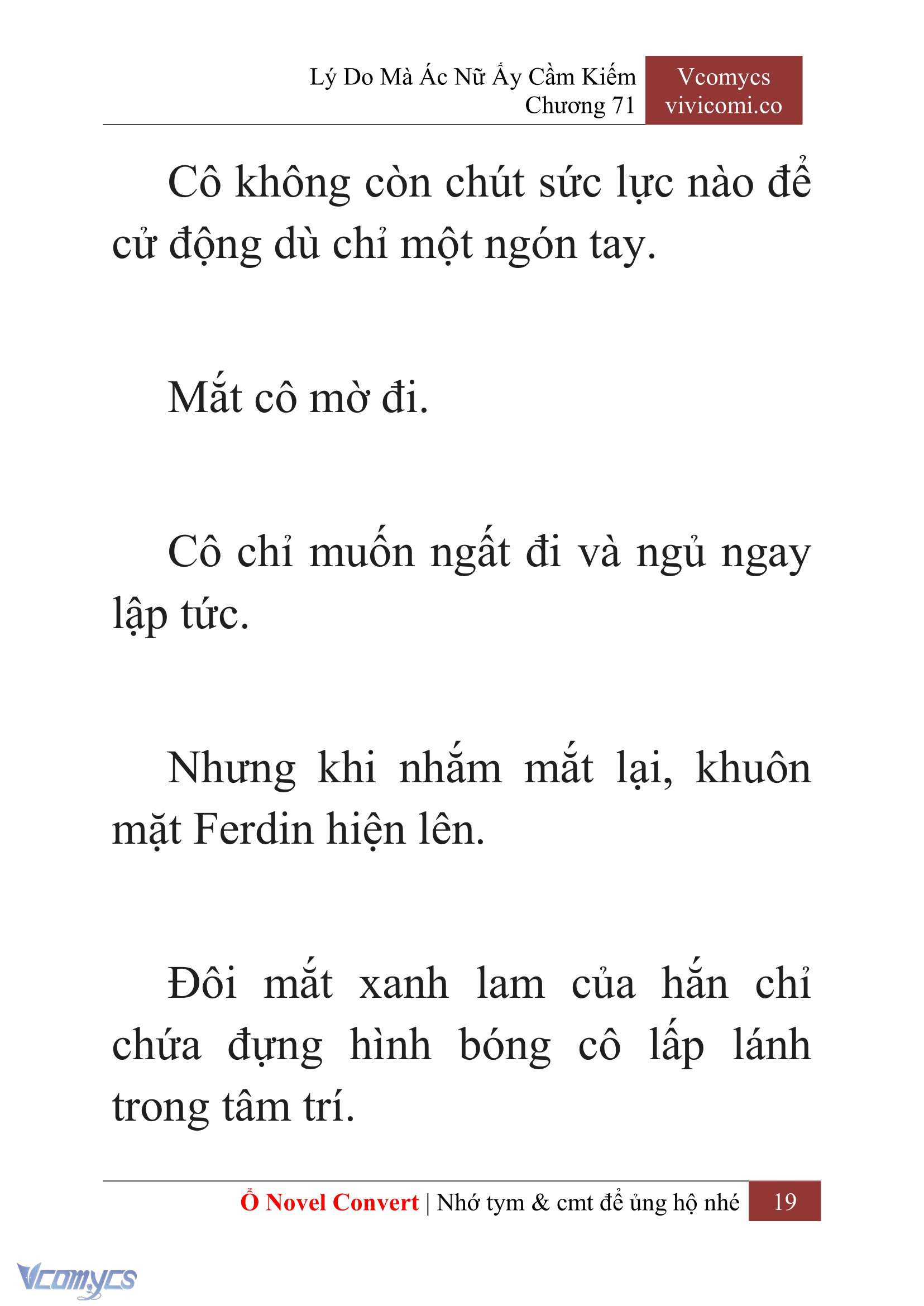 [Novel] Lý Do Mà Ác Nữ Ấy Cầm Kiếm Chap 71 - Trang 2