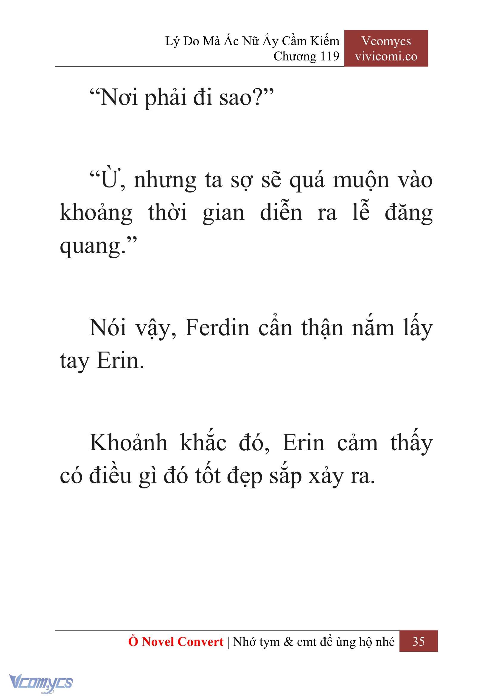 [Novel] Lý Do Mà Ác Nữ Ấy Cầm Kiếm Chap 119 - Trang 2