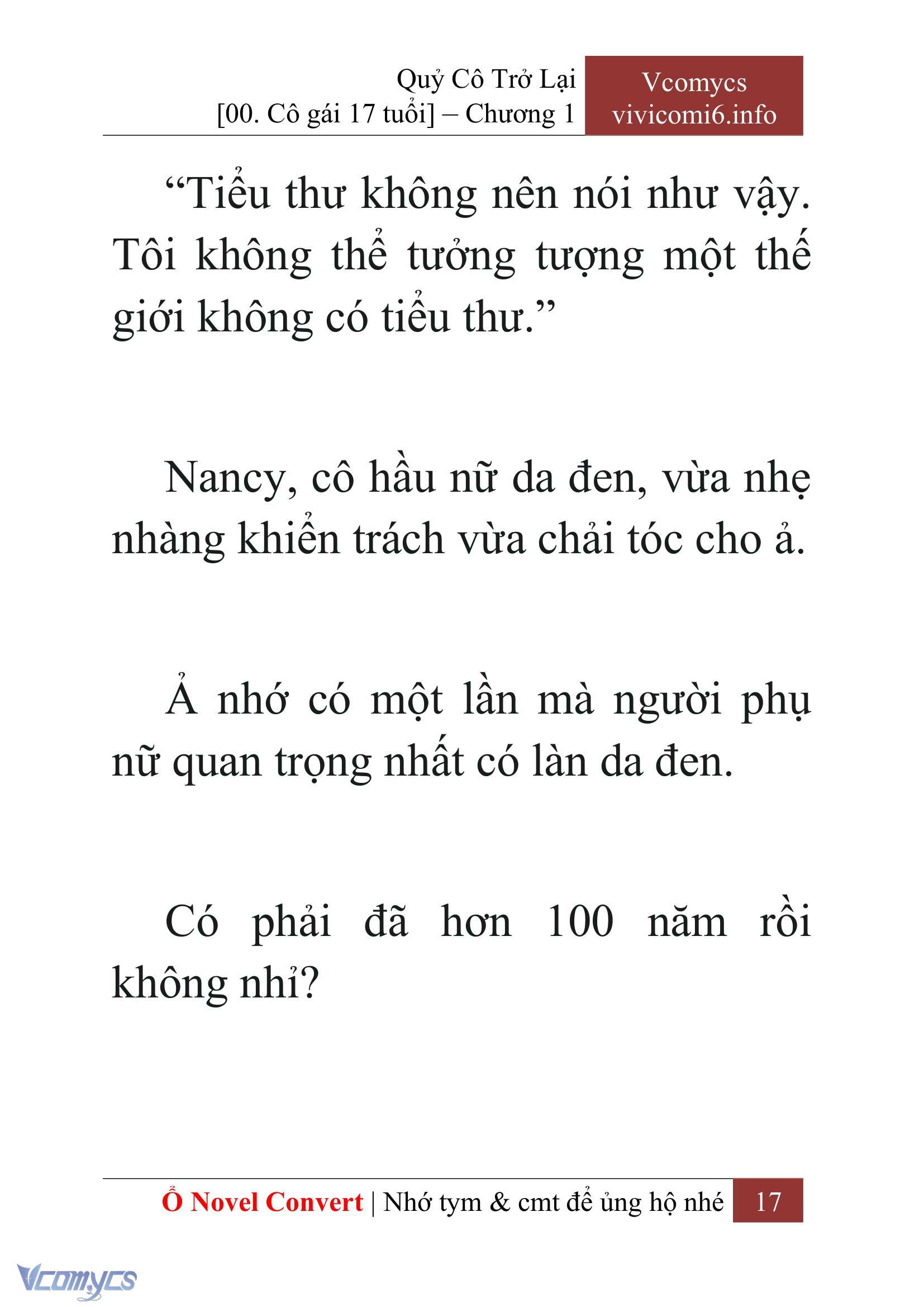 [Novel] Quý Cô Trở Lại Chap 1 - Trang 2