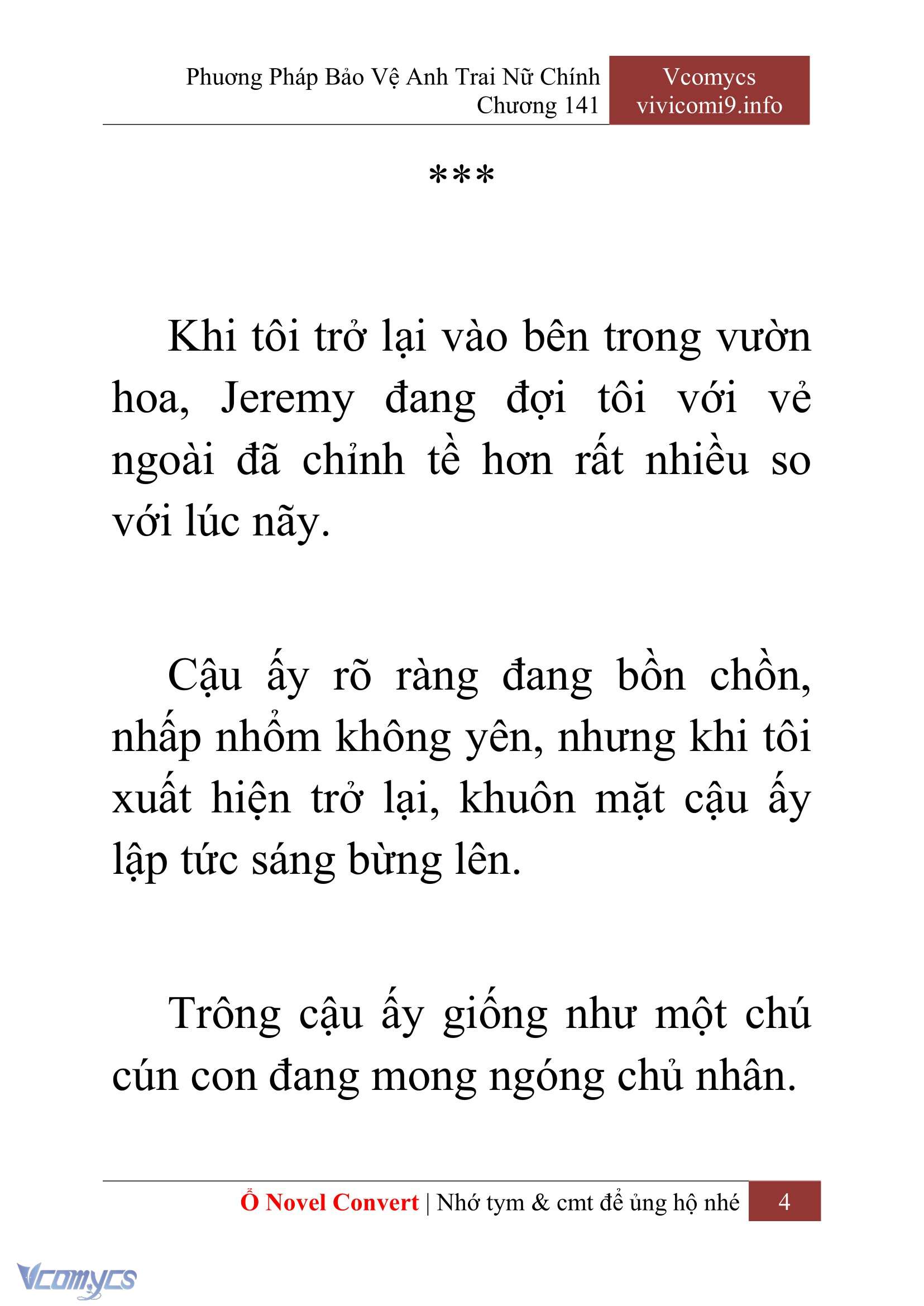 [Novel] Phương Pháp Bảo Vệ Anh Trai Nữ Chính Chap 141 - Trang 2