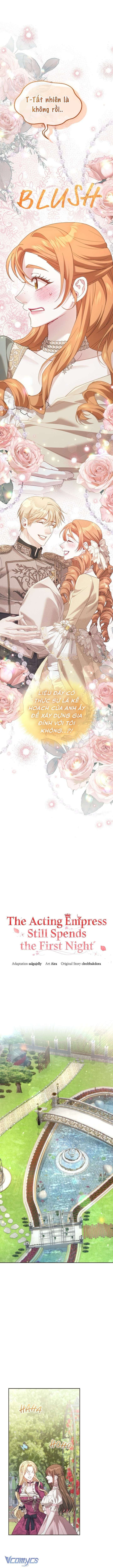 Tôi Đã Trải Qua Đêm Đầu Tiên Dù Chỉ Là Hoàng Hậu Thay Thế Chap 53 - Trang 2