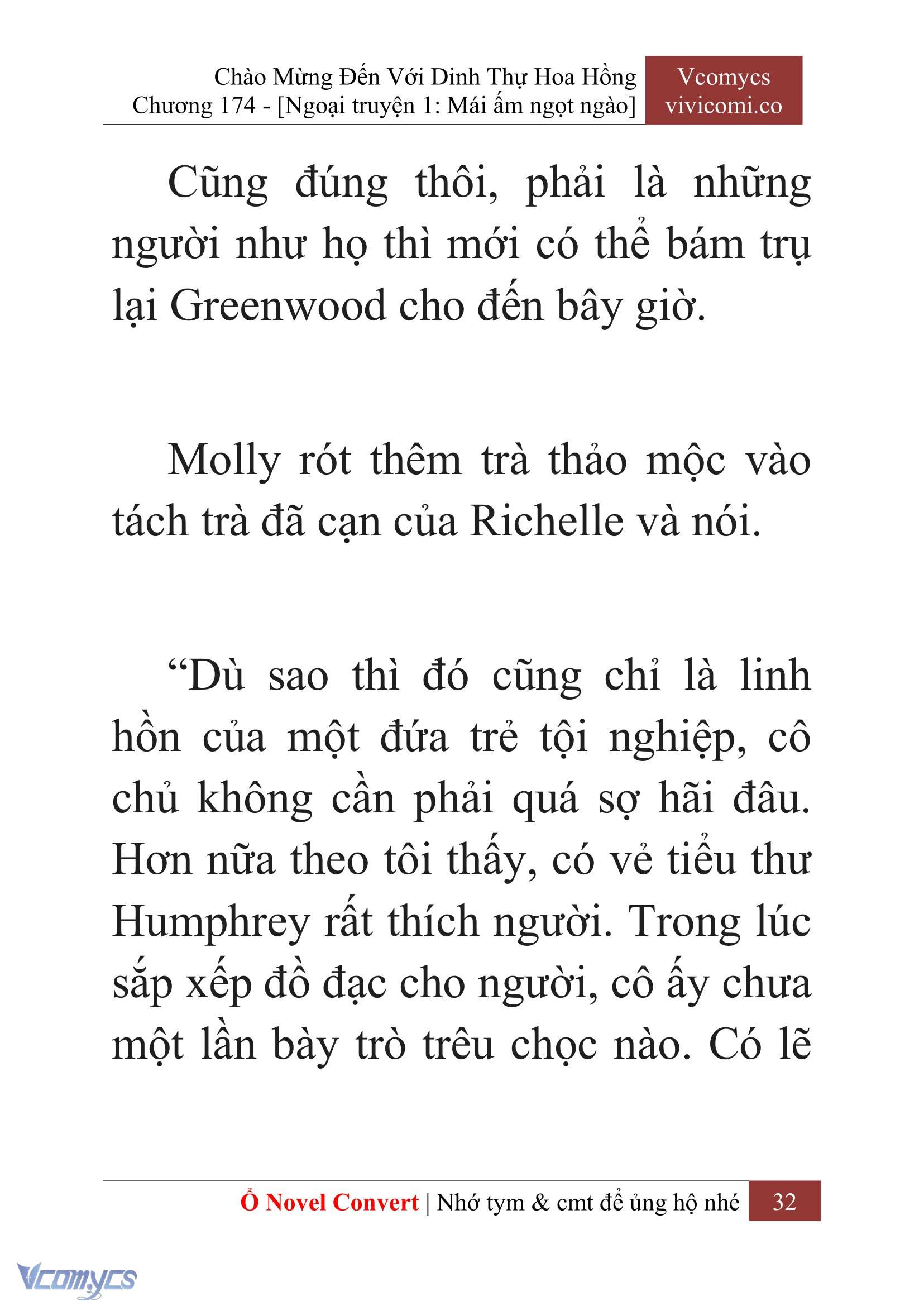 [Novel] Chào Mừng Đến Với Dinh Thự Hoa Hồng Chap 174 - Trang 2