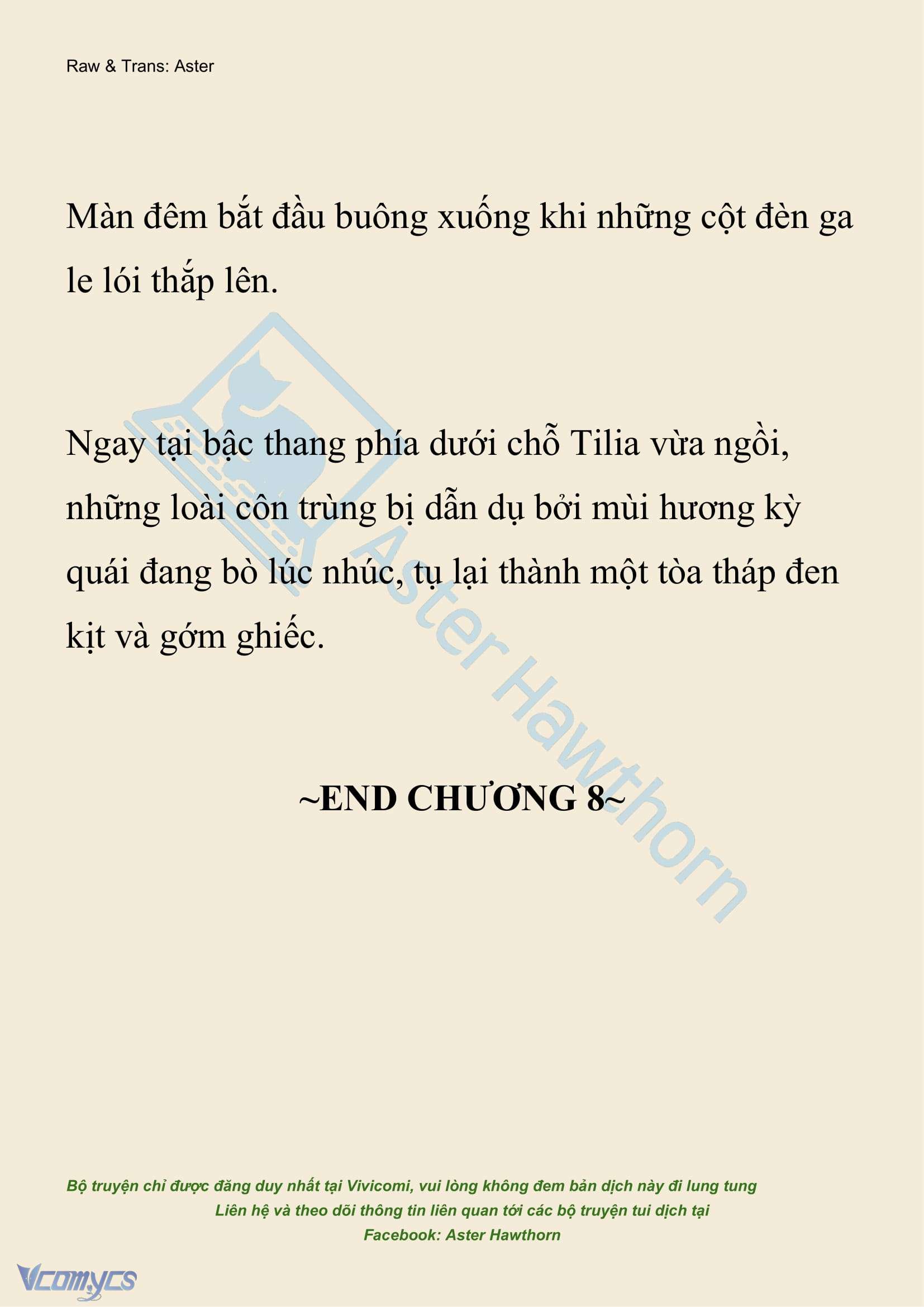 [NOVEL] Hồ Điệp Nuốt Chửng Sương Mù Chap 8 - Trang 2